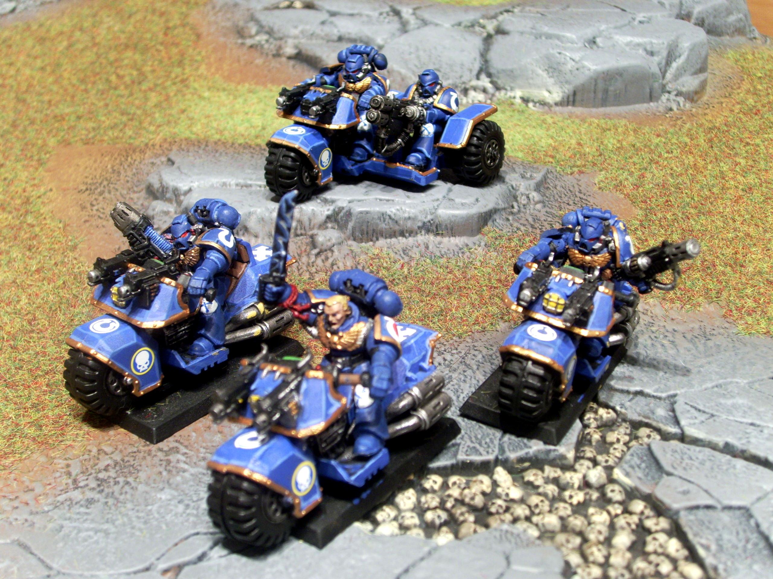 Attack Bike, Bike Squadron, Space Marines