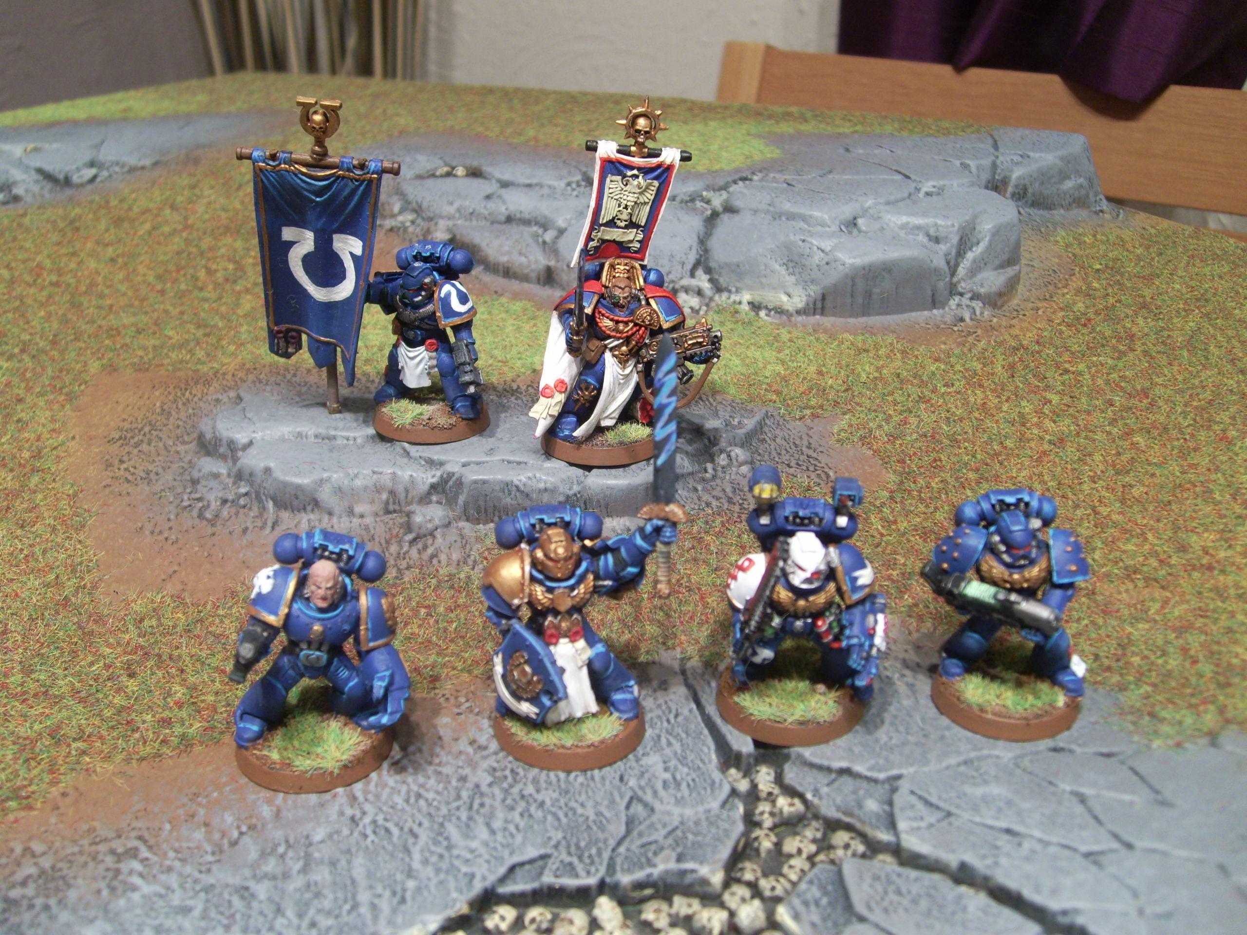 Assault On Black Reach, Captain, Command Squad, Space Marines