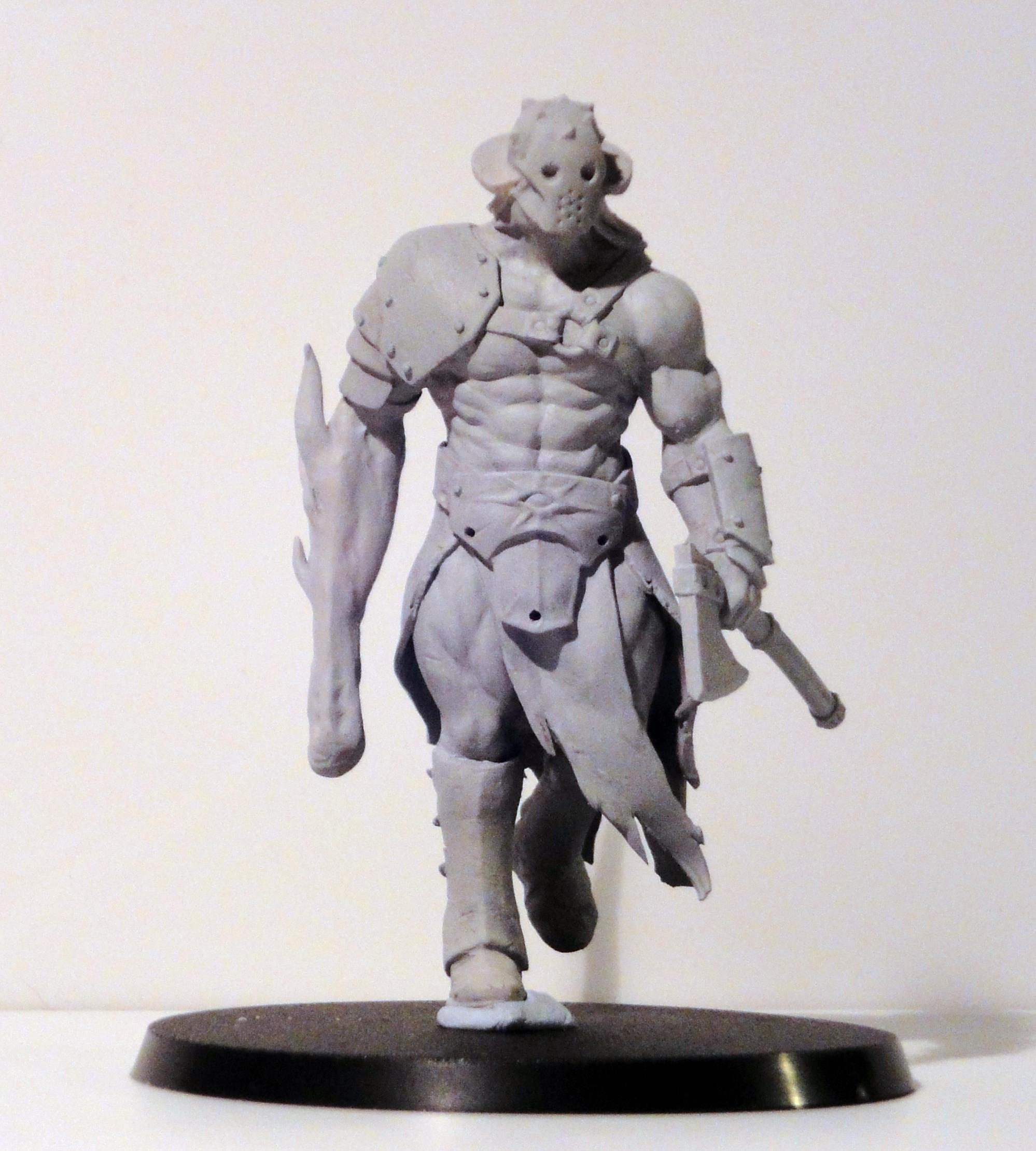 Marauders, Sculpting, Unpainted, Warhammer Fantasy, Work In Progress
