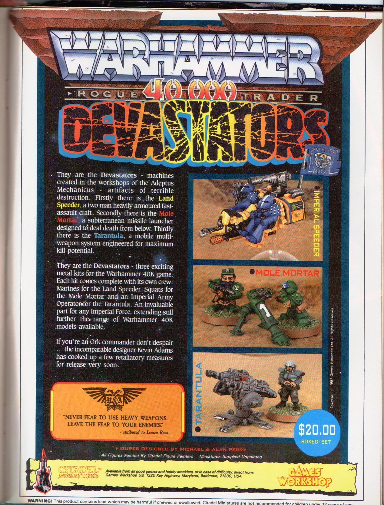 Copyright Games Workshop, Retro Review, Rogue Trader