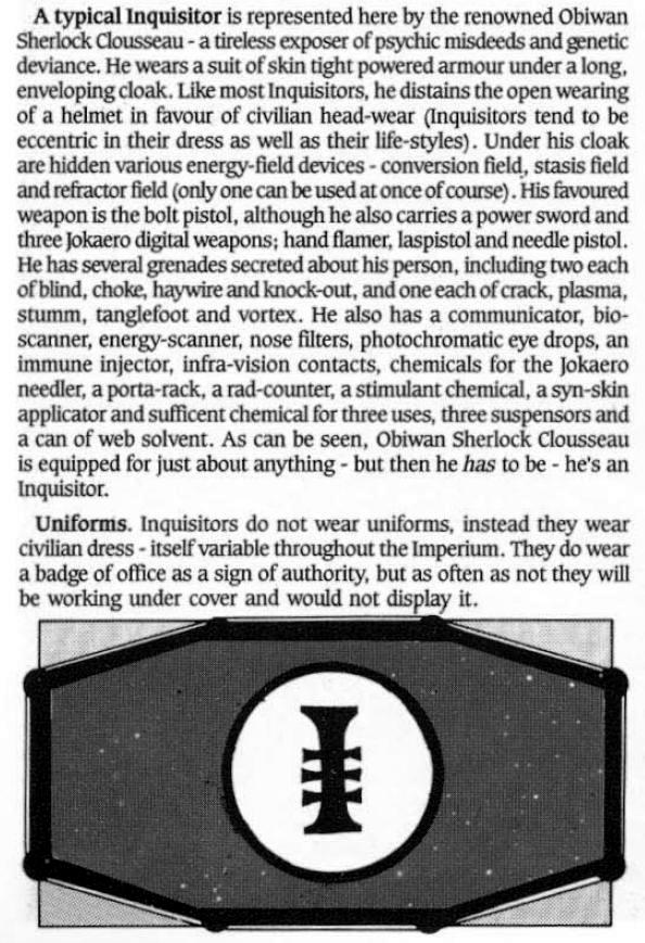 Copyright Games Workshop, Retro Reivew, Retro Review, Rogue Trader