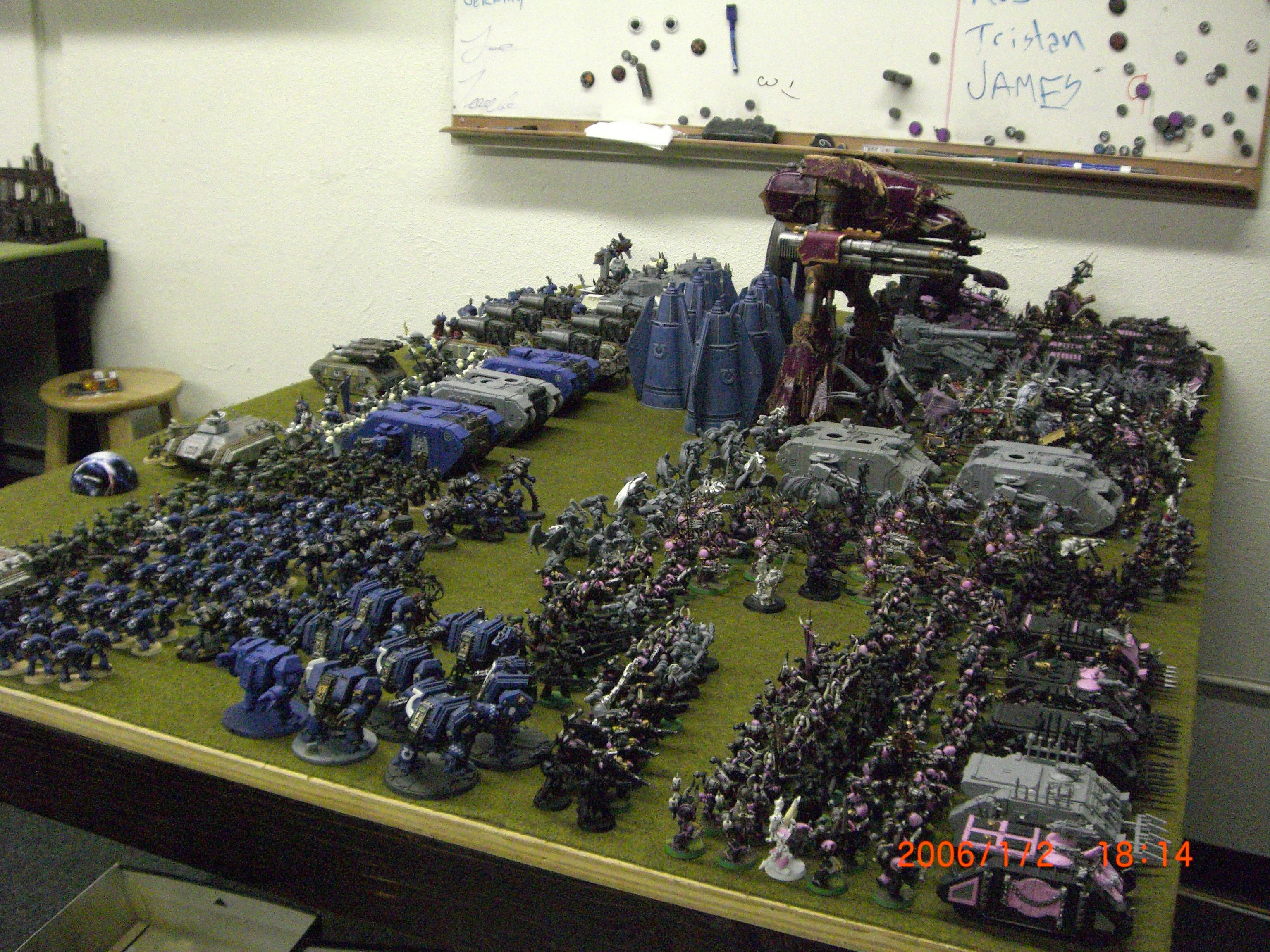 Chaos, Reaver, Slaanesh, Space Marines, Titan