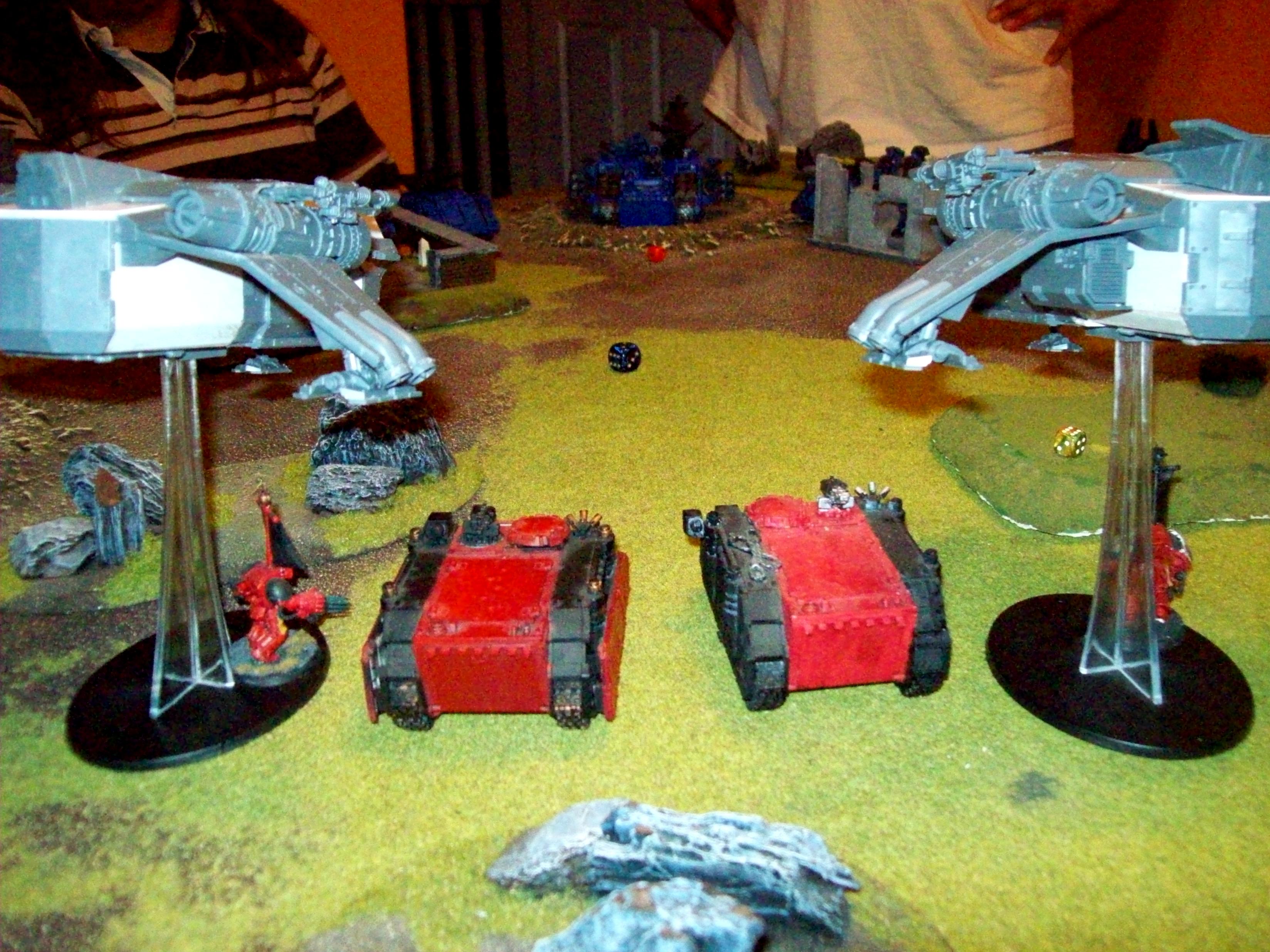 Blood Angels, Conversion, Kit-bash, Storm Raven, Warhammer 40,000, Work In Progress