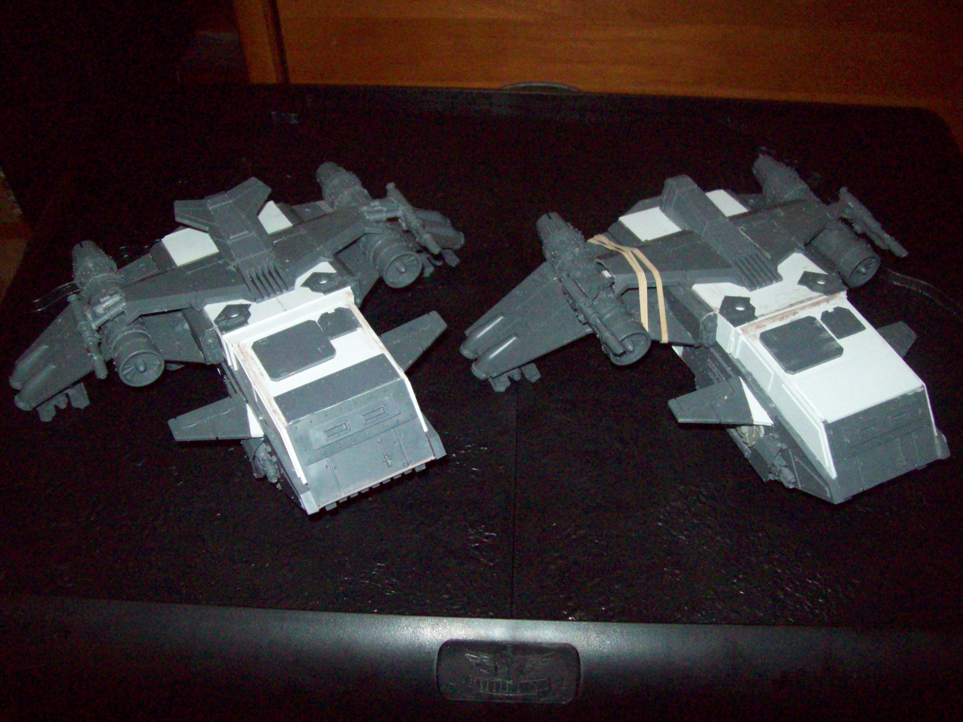 Blood Angels, Conversion, Kit-bash, Storm Raven, Warhammer 40,000, Work In Progress