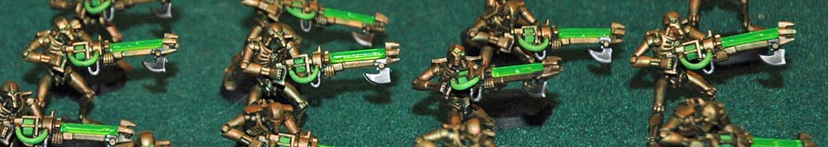 Necrons, Warhammer 40,000, Warriors
