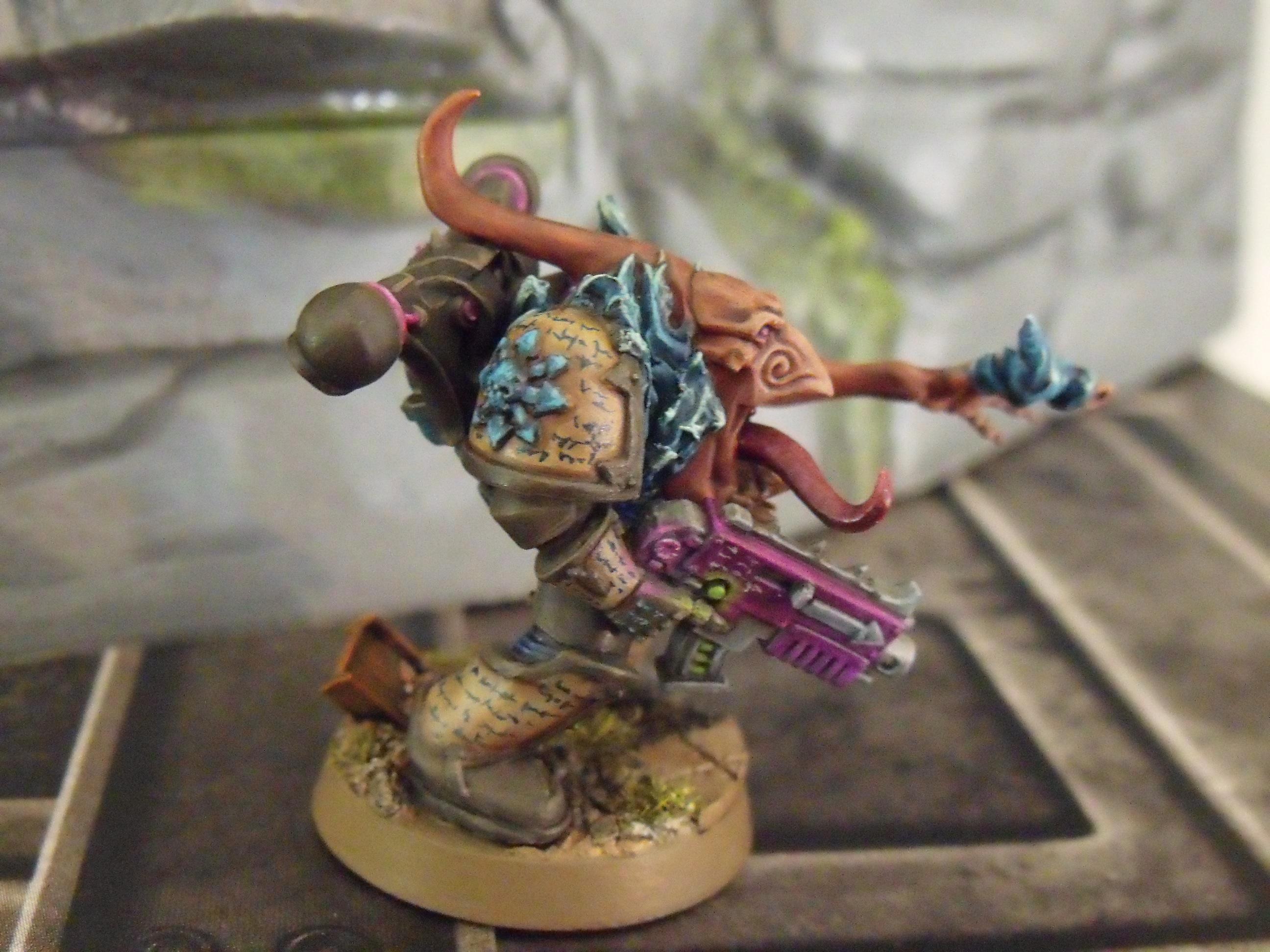 Chaos, Space Marines, Tzeentch, Warhammer 40,000