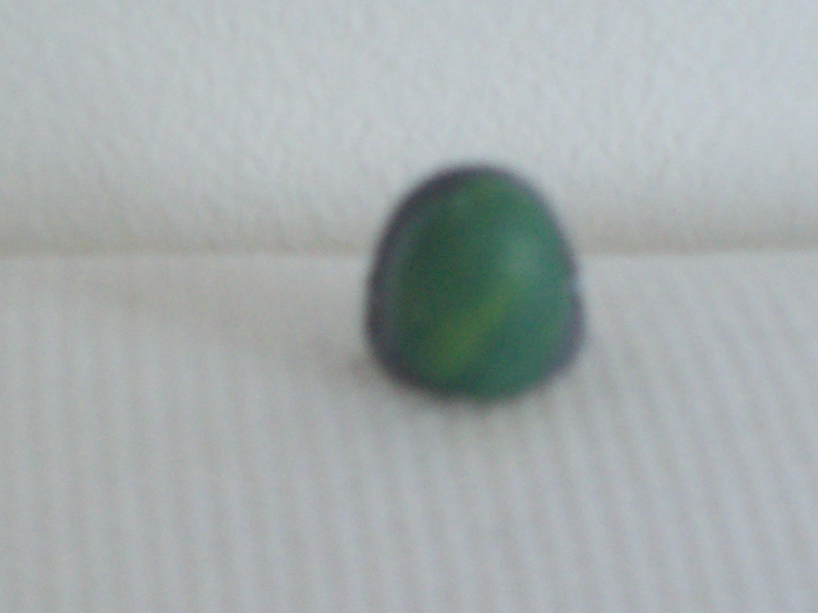 1.) Make a rough circle and apply to chosen surface - I used a shoulder pad