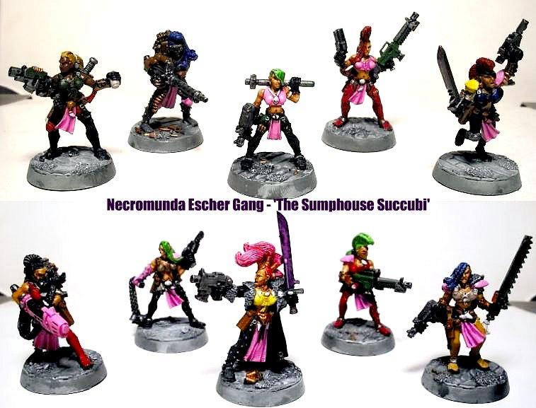 Escher, Necromunda, The Sumphouse Succubi