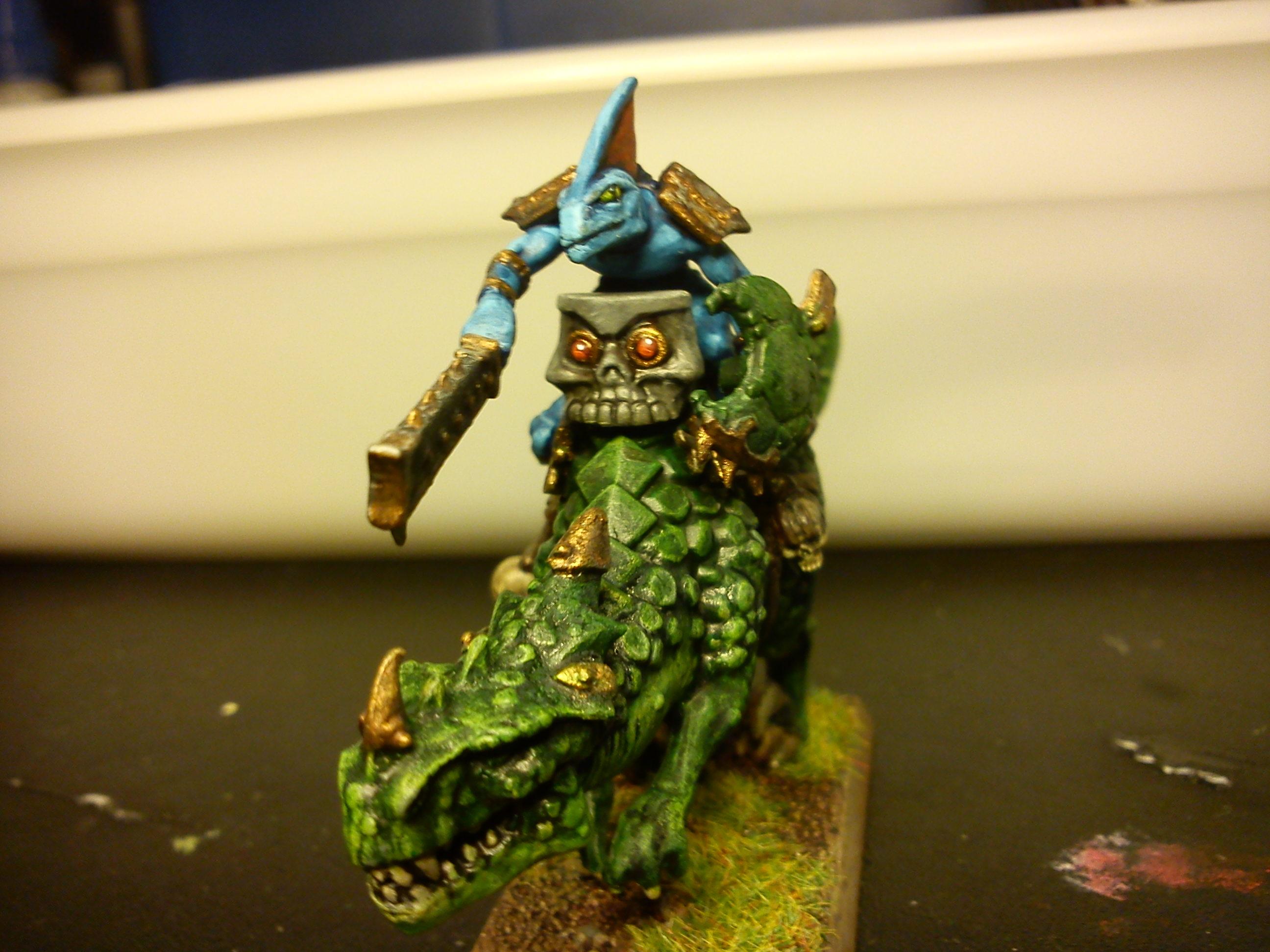 Lizardmen, Skinks, Skink on Horned One