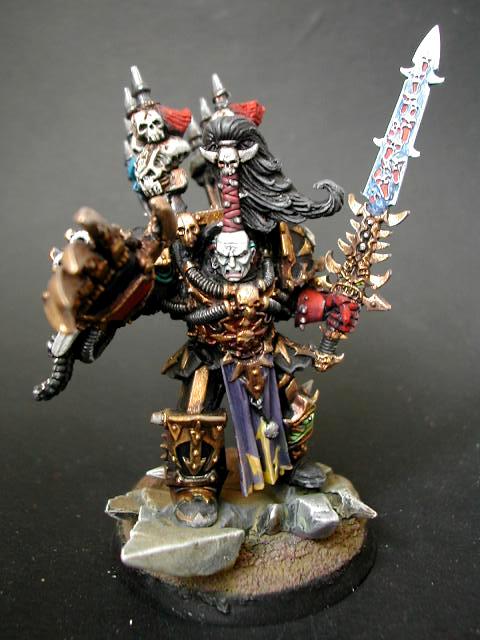 Abaddon, Chaos Space Marines, Hereticus Astartes, Lord, Terminator Armor, Warhammer 40,000