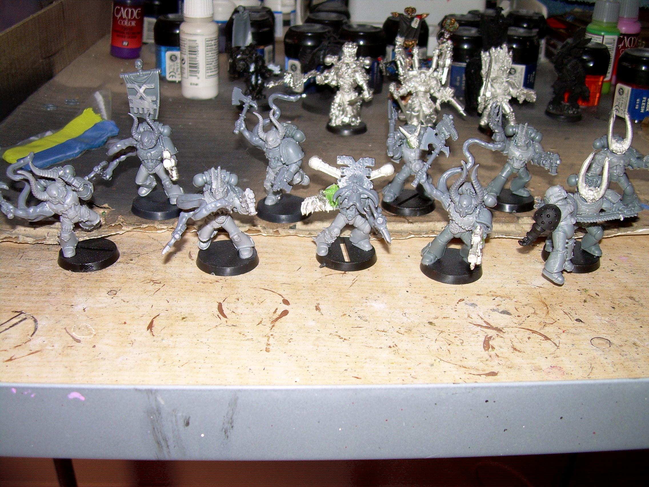 Chaos Space Marines, Converstion, Khorne, Mark
