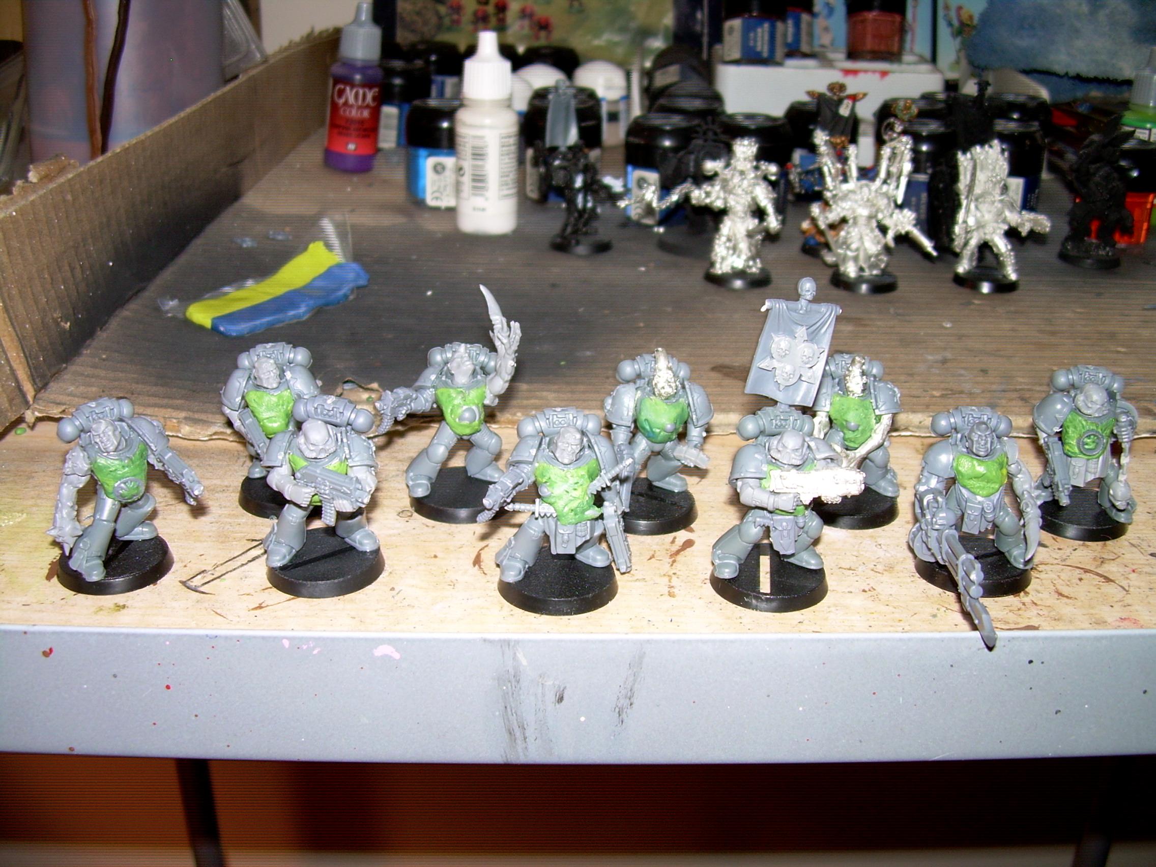 Chaos Space Marines, Converstion, Mark, Nurgle