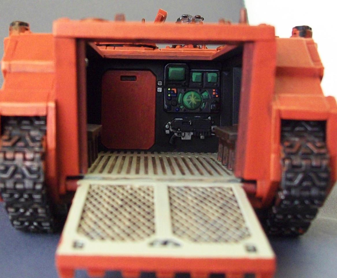 Interior, Rhino, Space Marines