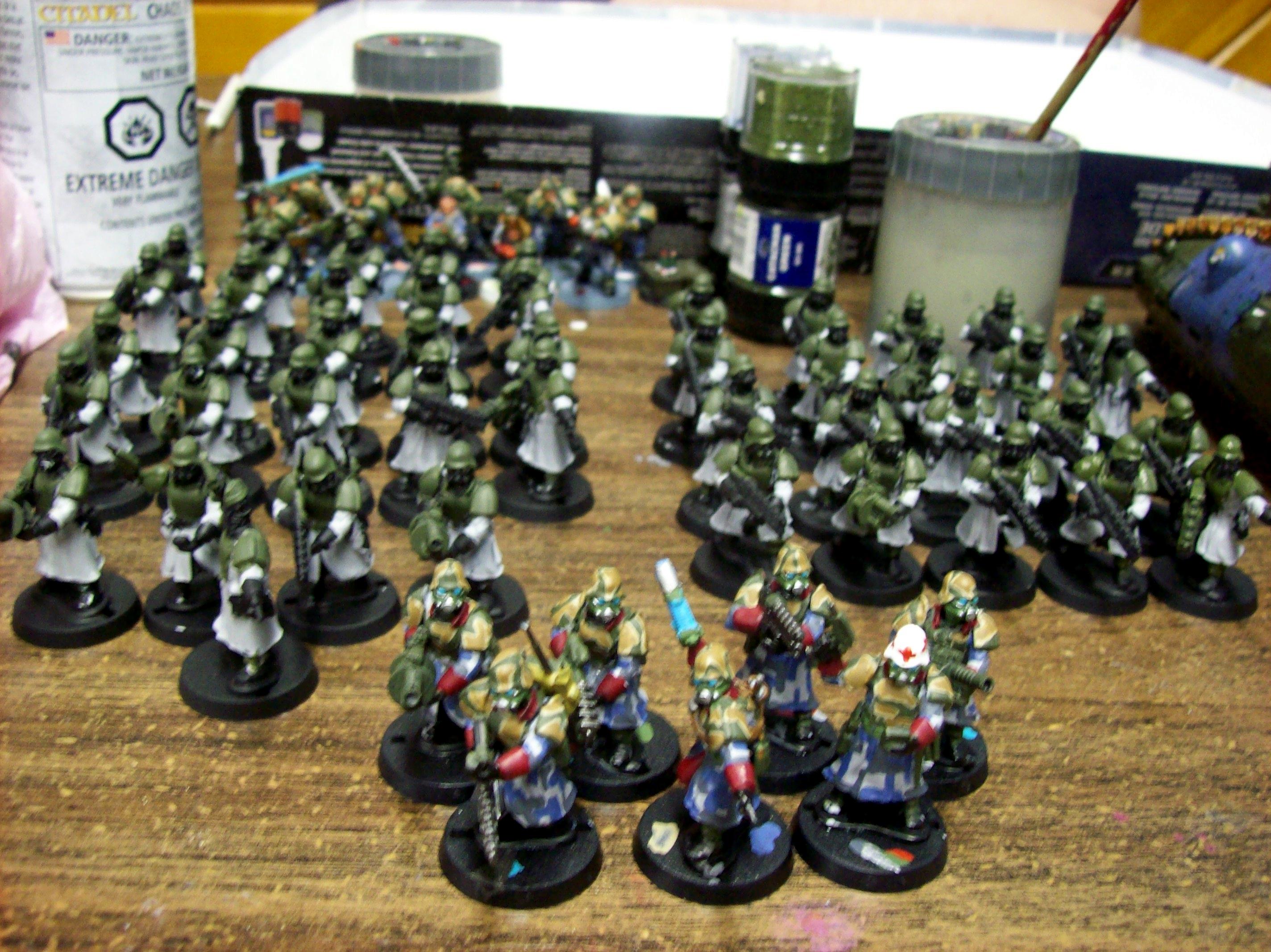 Camouflage, Conversion, Imperial Guard, Infantry