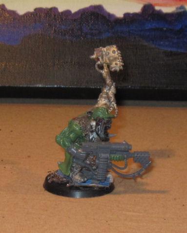 Warboss side view showing combi-scorcha