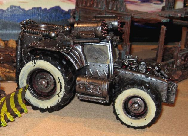 Side view tractor conversion