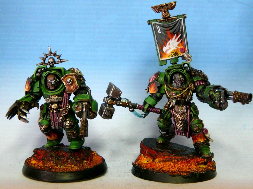 Adeptus Astartes, Armageddon, Badab War, Salamanders, Space Marines, Terminator Armor