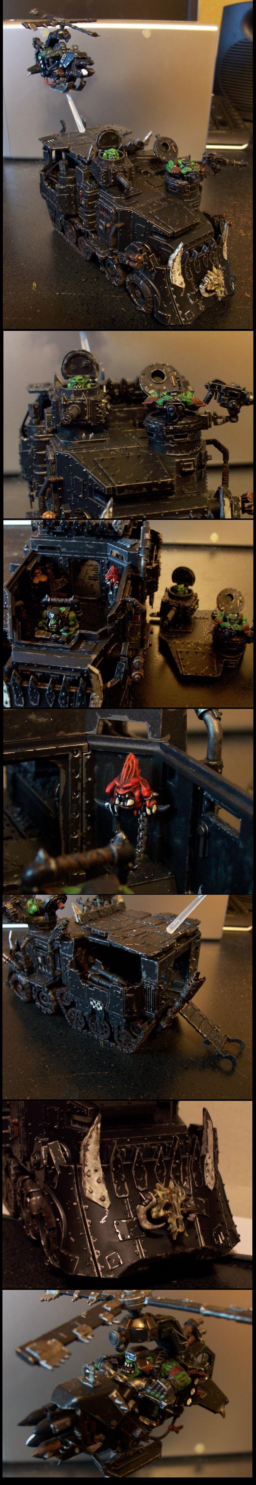 Battlewagon, Conversion, Deffkopters, Orks