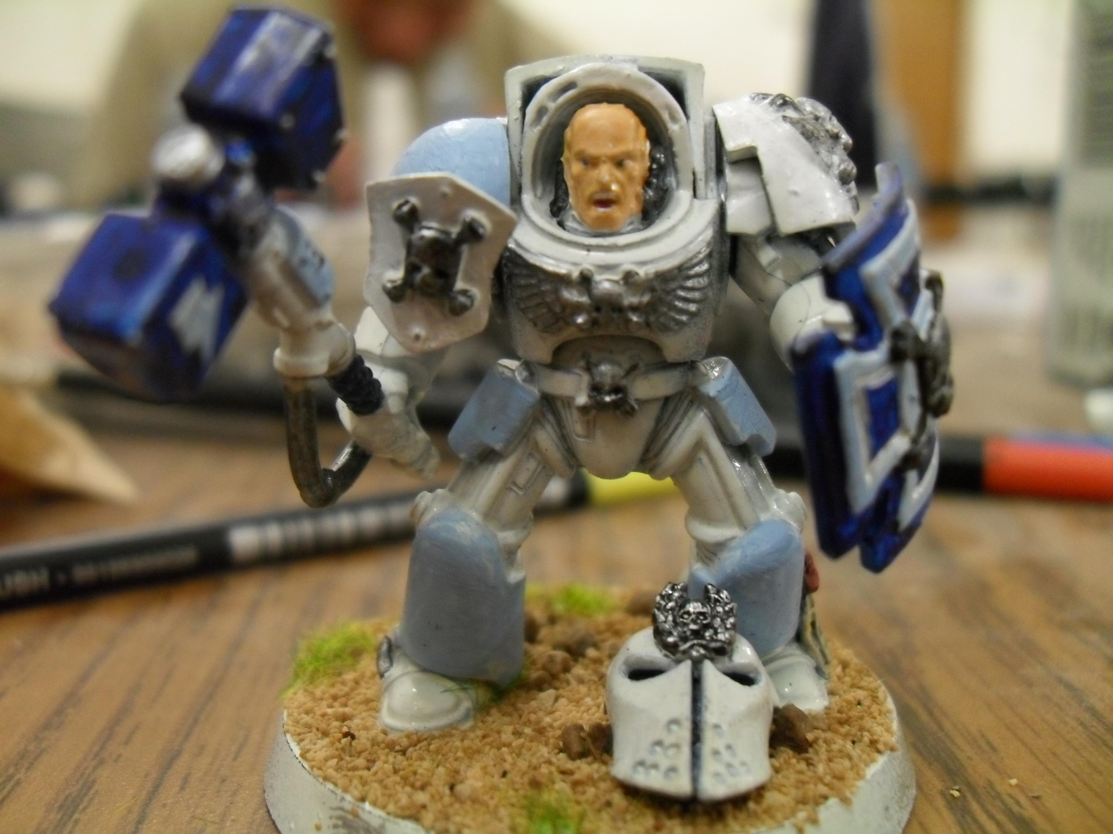 Custom, Space Marines, Storm Shield, Thunder Hammer