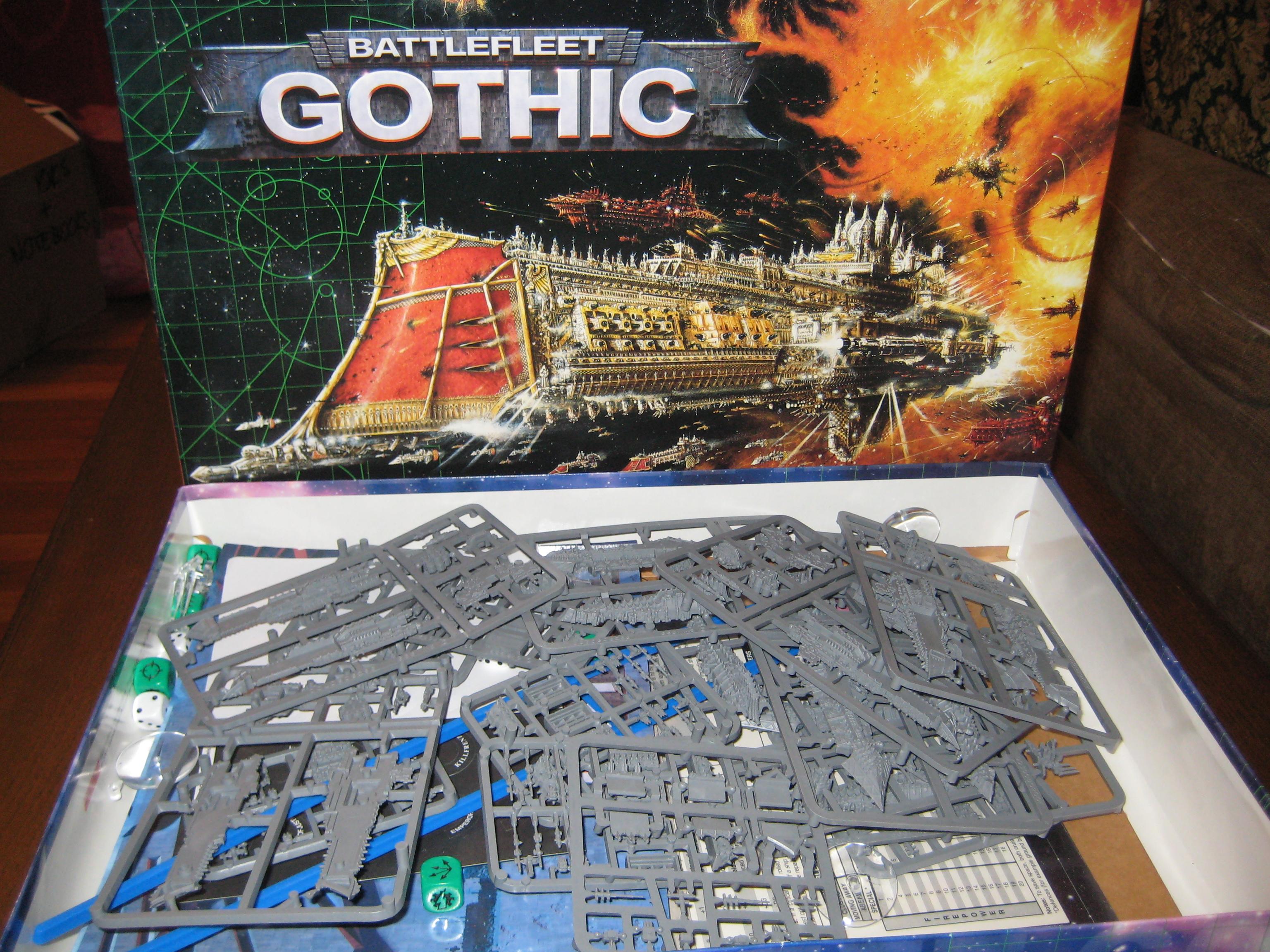 Battlefleet Gothic, BFG Box Contents