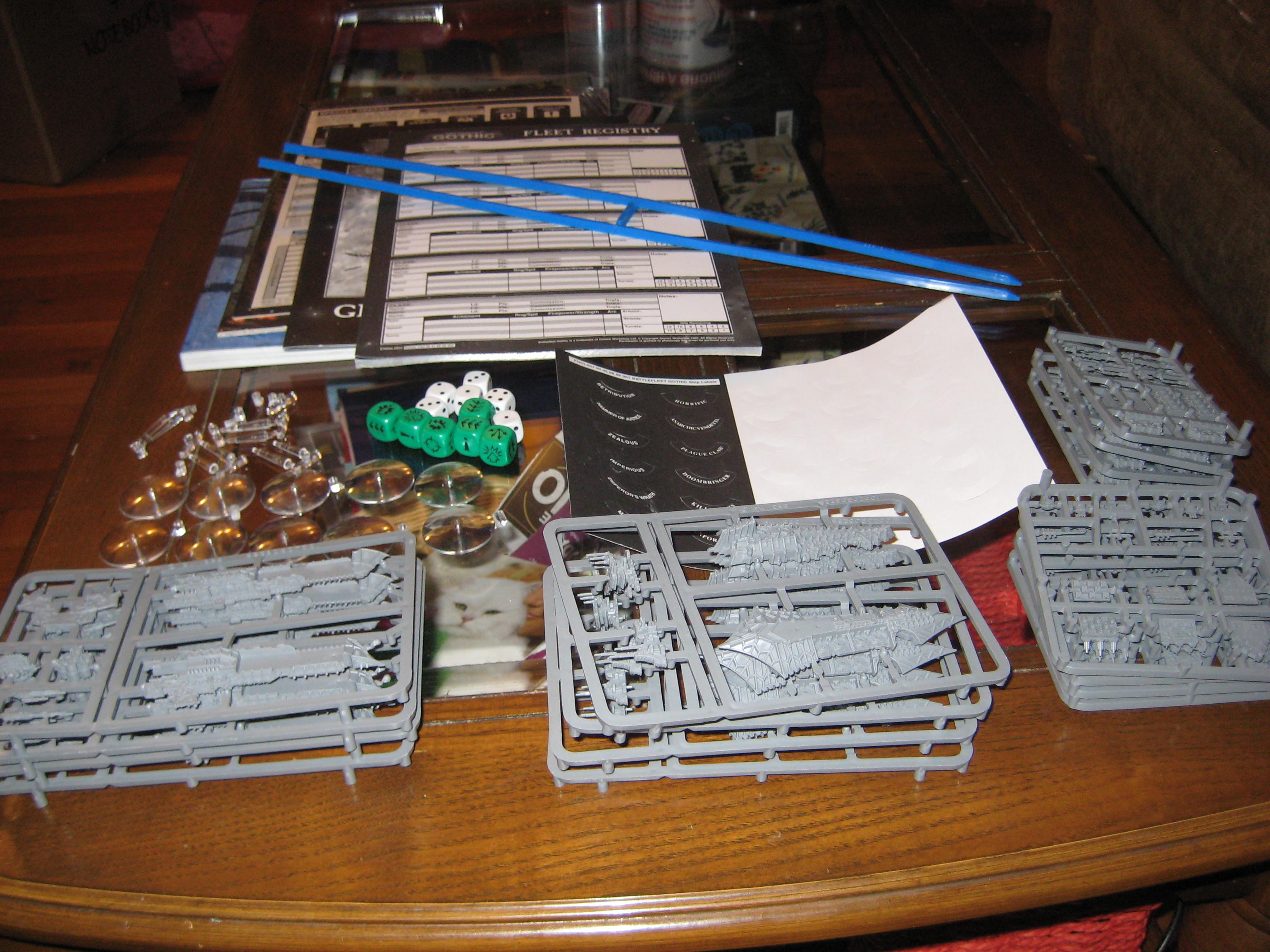Battlefleet Gothic, BFG Parts Check