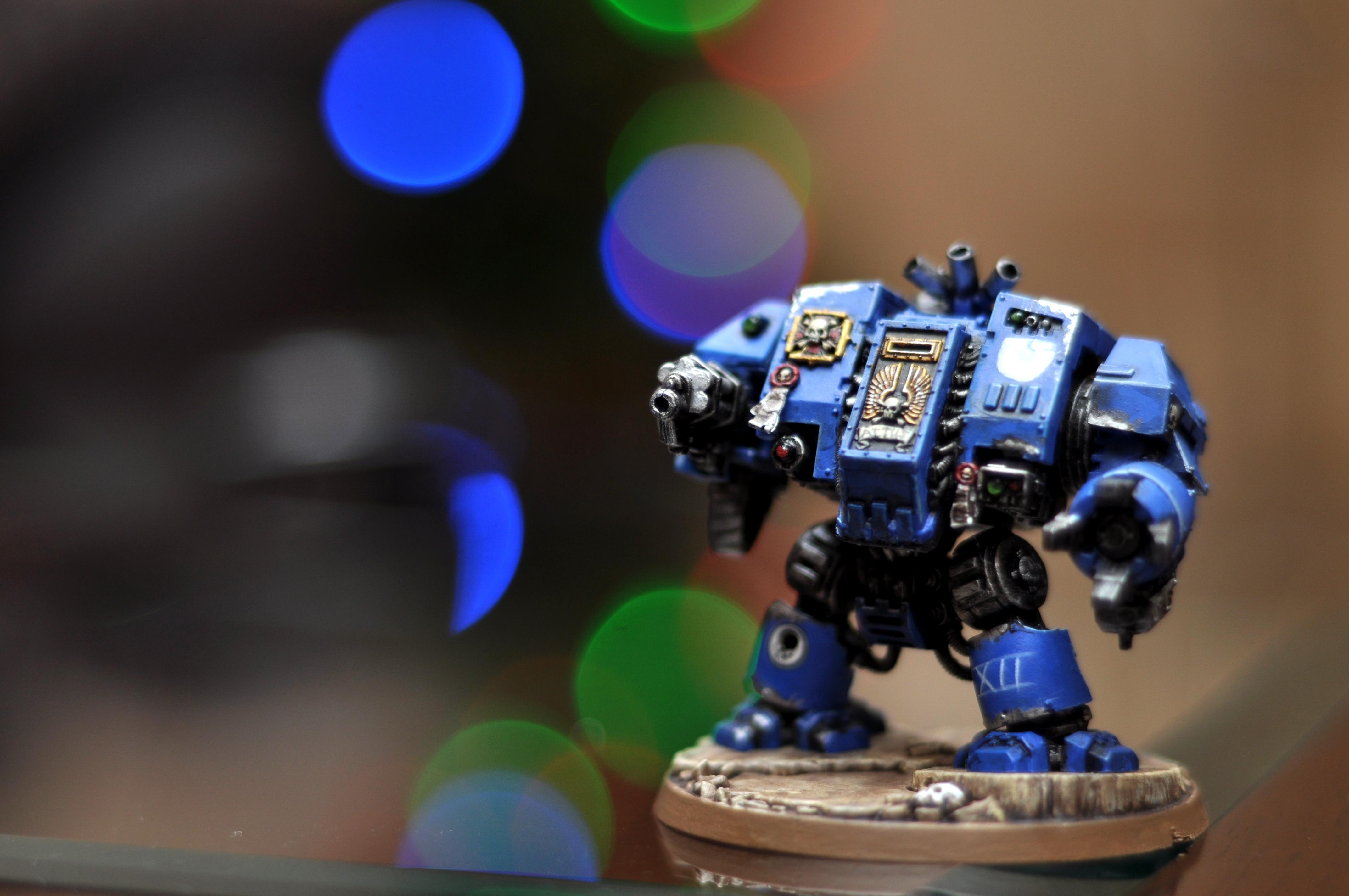 Dreadnought, Space Marines, Ultramarines