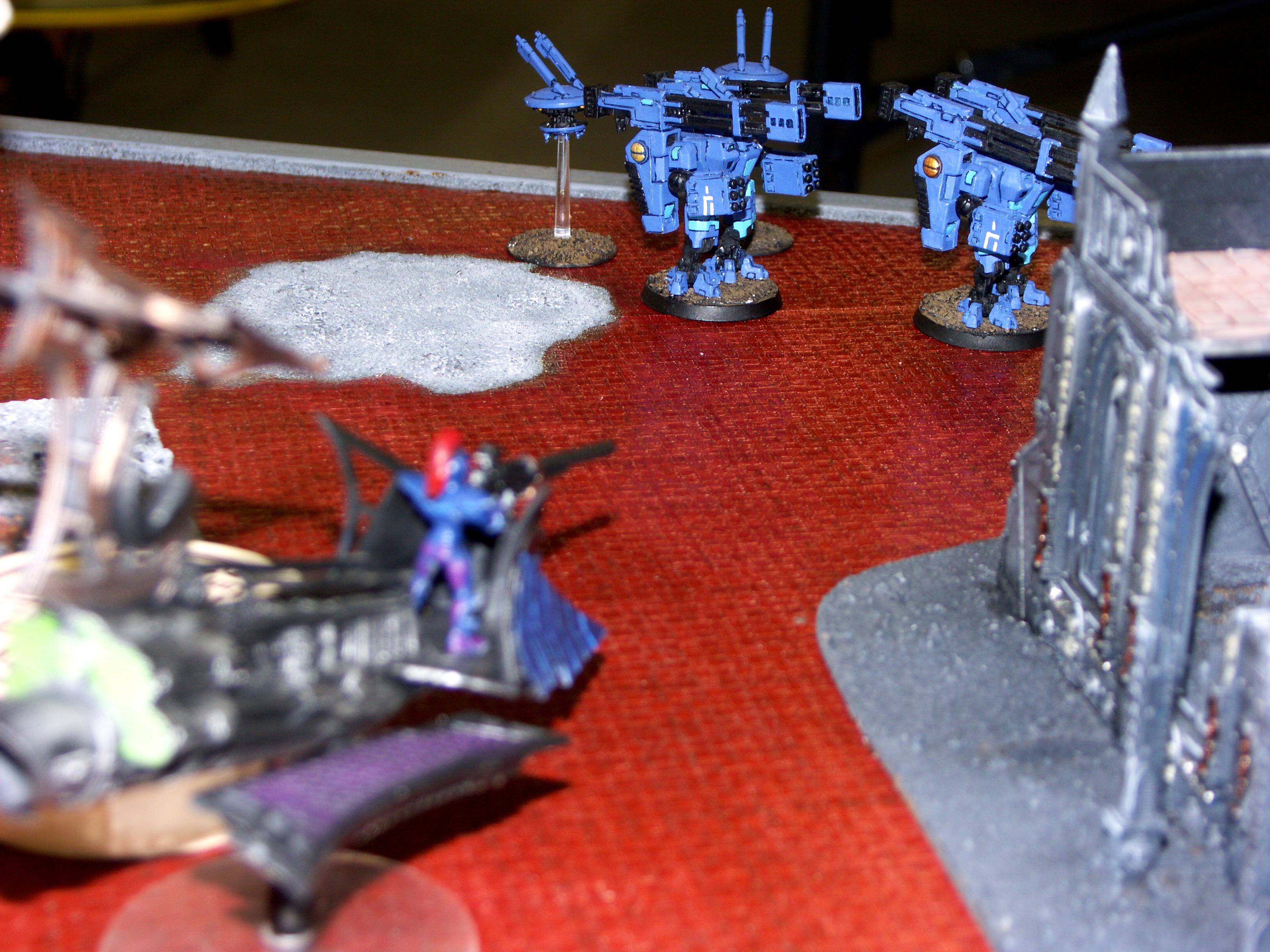 Battle Report, Dark Eldar, De, Tau