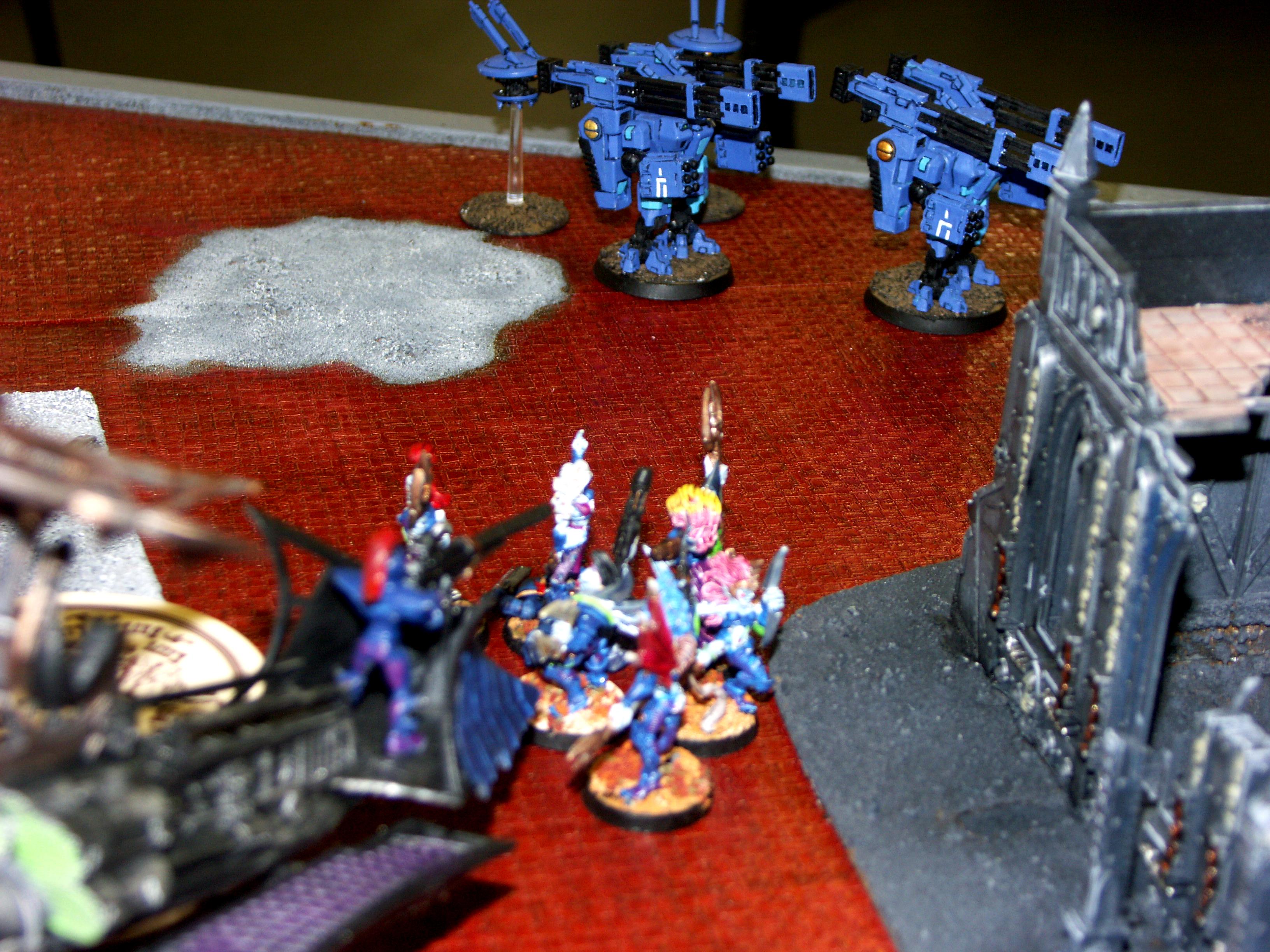 Battle Report, Dark Eldar, De, Tau