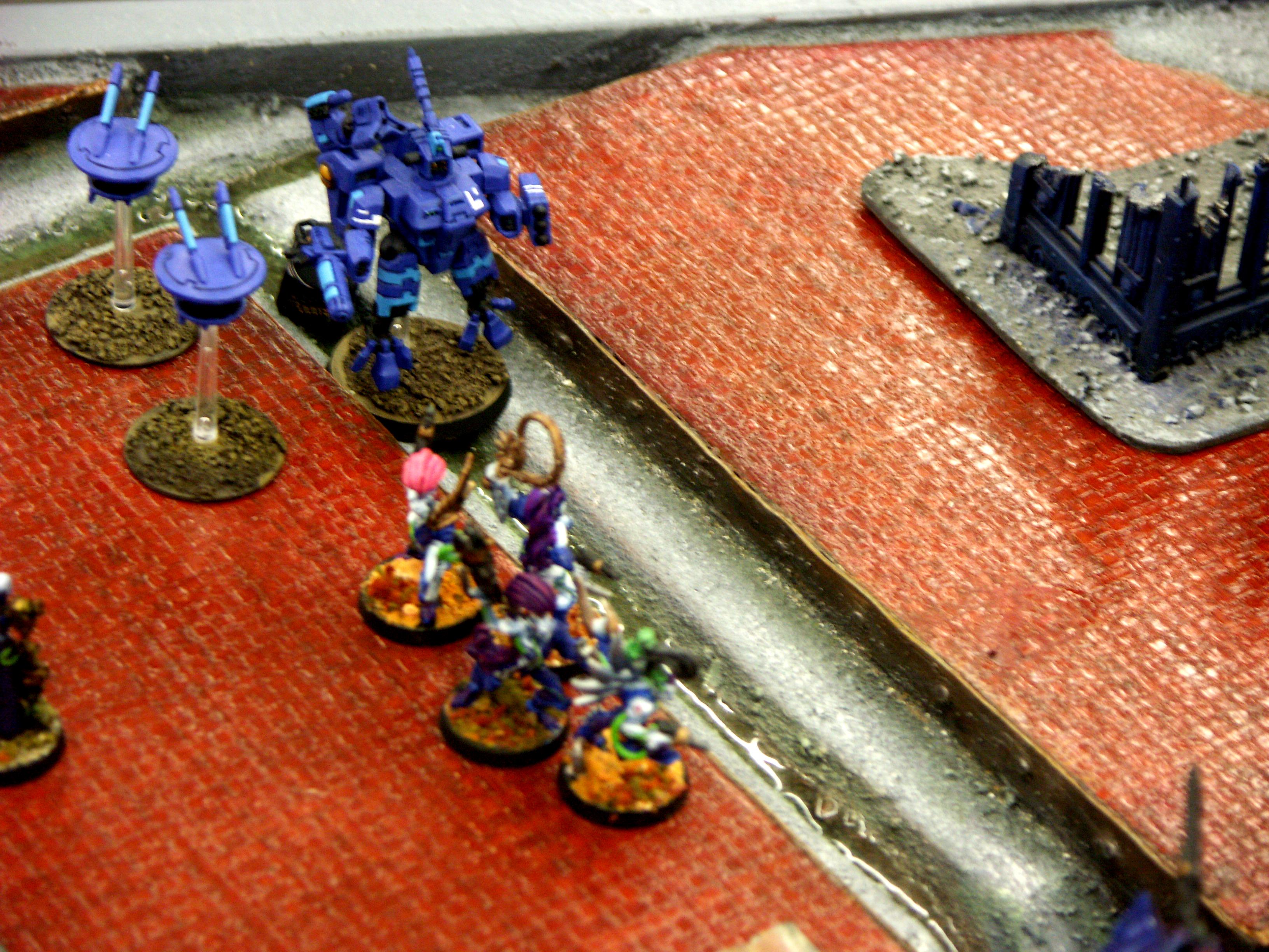 Battle Report, Dark Eldar, De, Tau