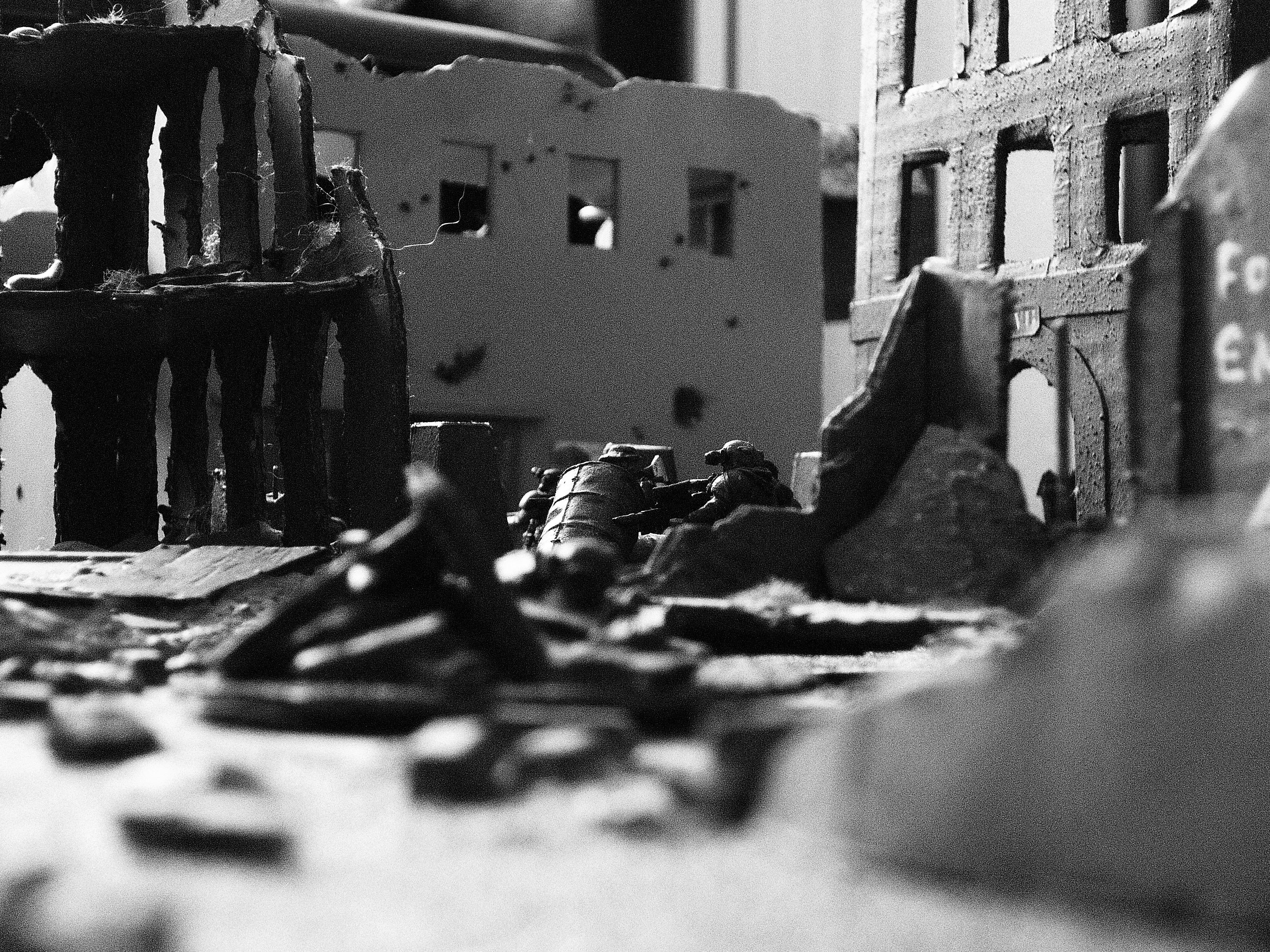 Aquila, Barricade, Buildings, Chimera, Cities Of Death, City, Dragon Teeth Tank Traps, Guardsmen, Hotel, Imperial, Imperial Guard, Imperium, Industrial City, Industry, Lander, Landing Pad, Ruined, Ruins, Snipers, Stalingrad, Street, Tank Traps