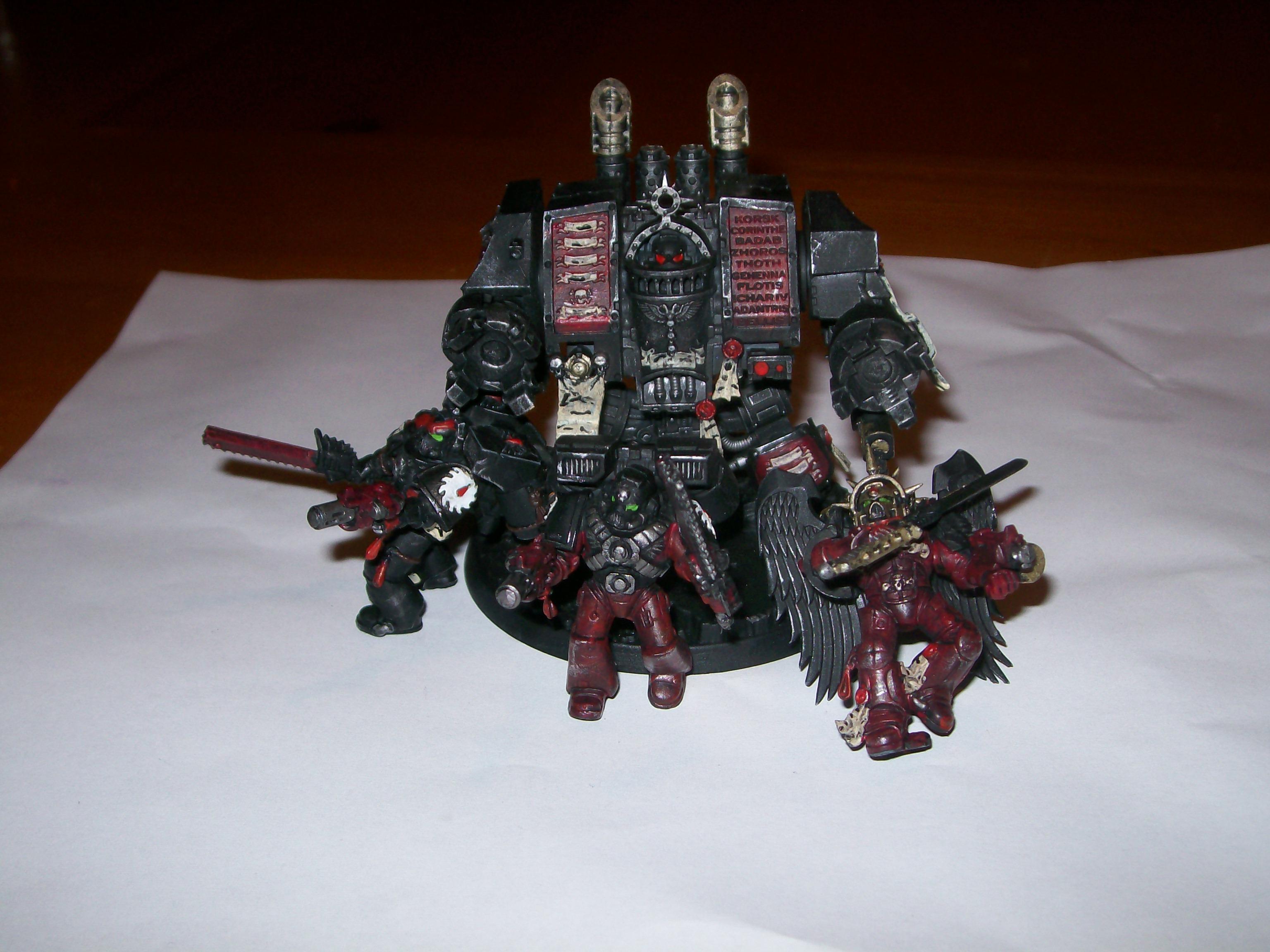 Blood Angels, Death Company, Dreadnought, Flesh Tearers, Sanguinary Guard