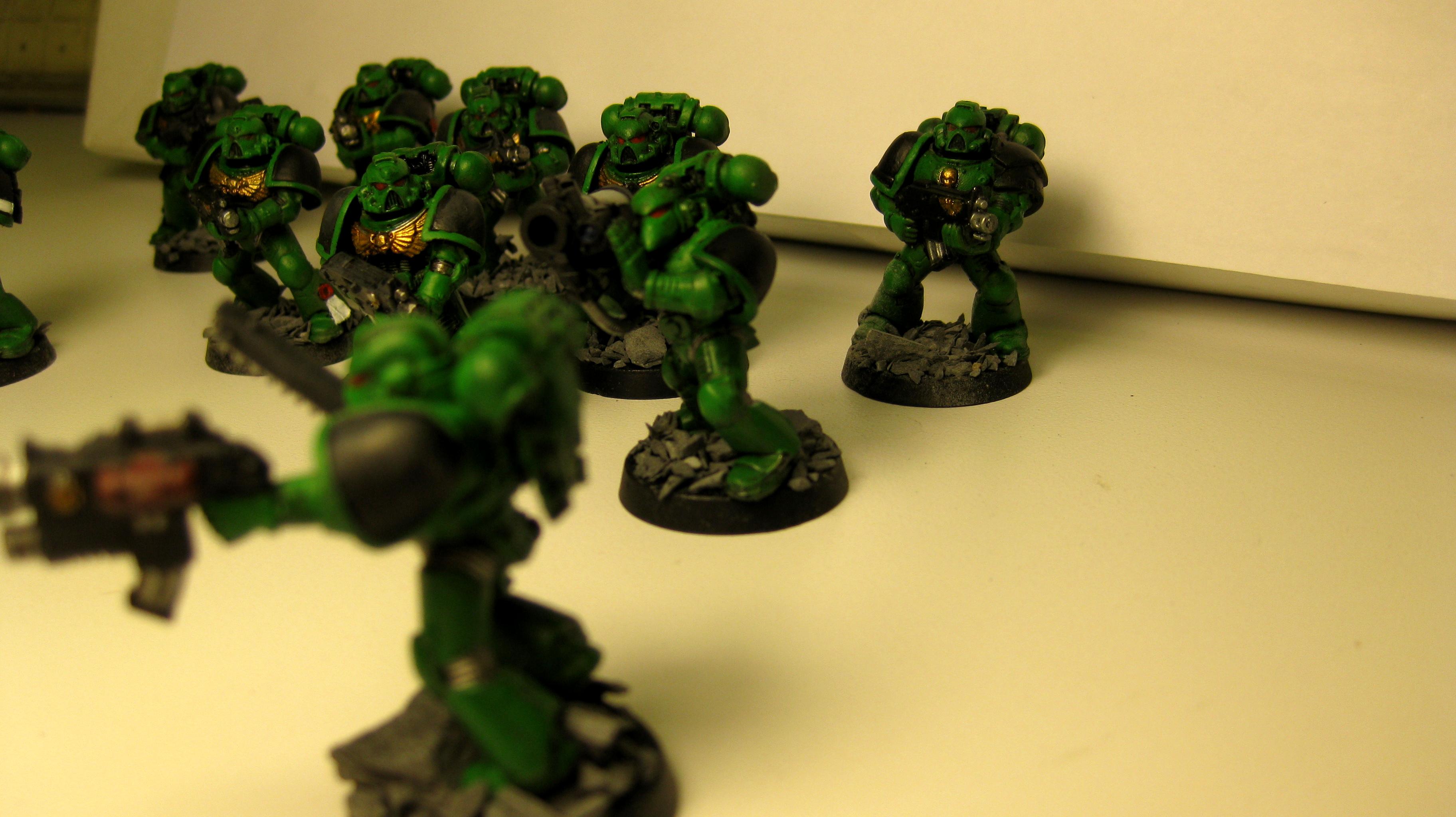 Salamanders, Space Marines, Tactical Squad