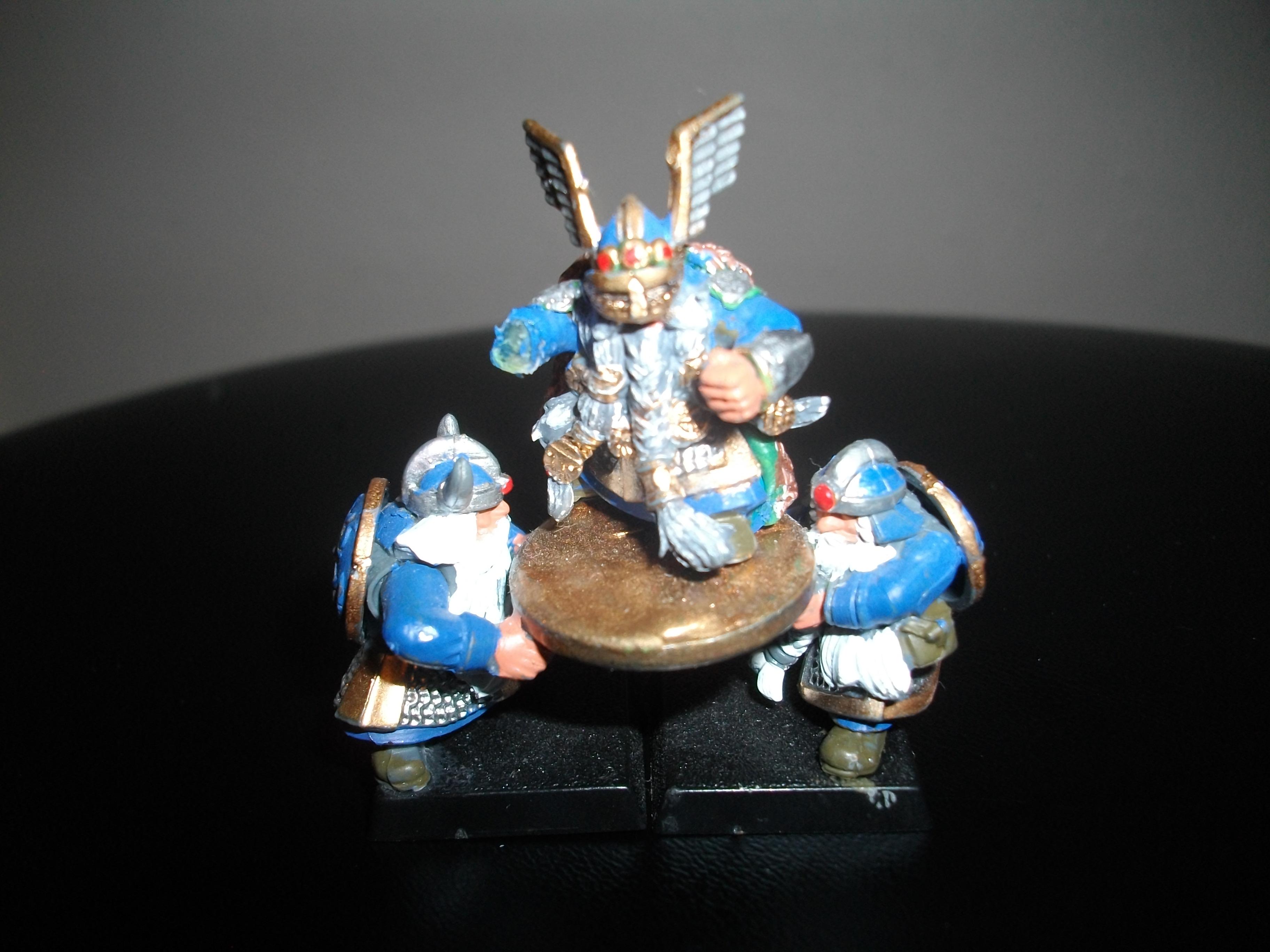 This is my dwarf Lord on shieldbearers