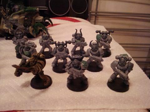 group two fresh recruits to the army less chaos sprew added