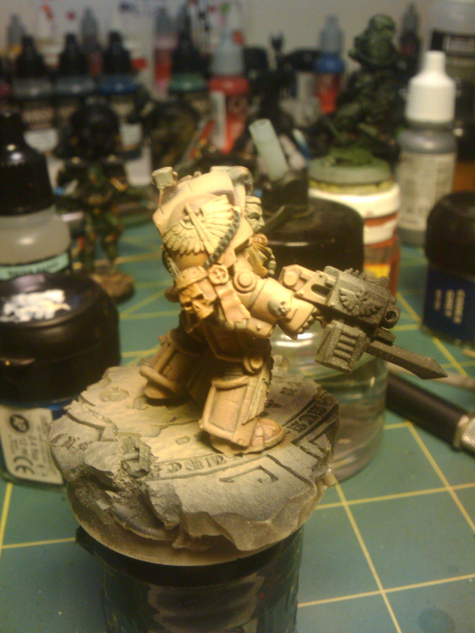 Work In Progress, side view