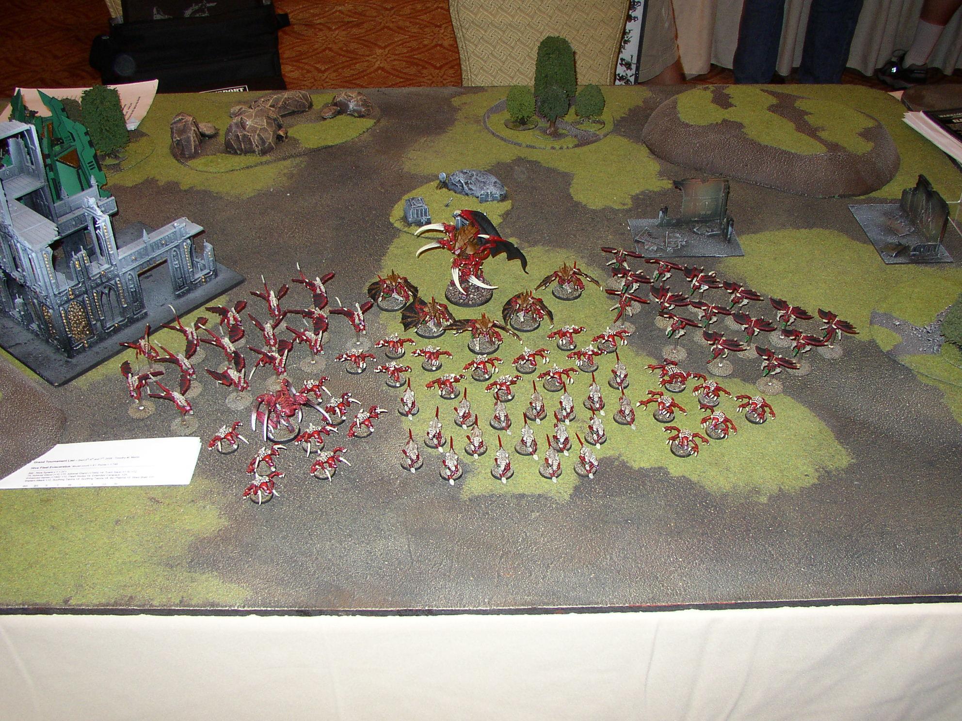 2008 Gt, Gargoyles, Genestealer, Red Terror Conversion, Tyranids, Winged Hive Tyrant