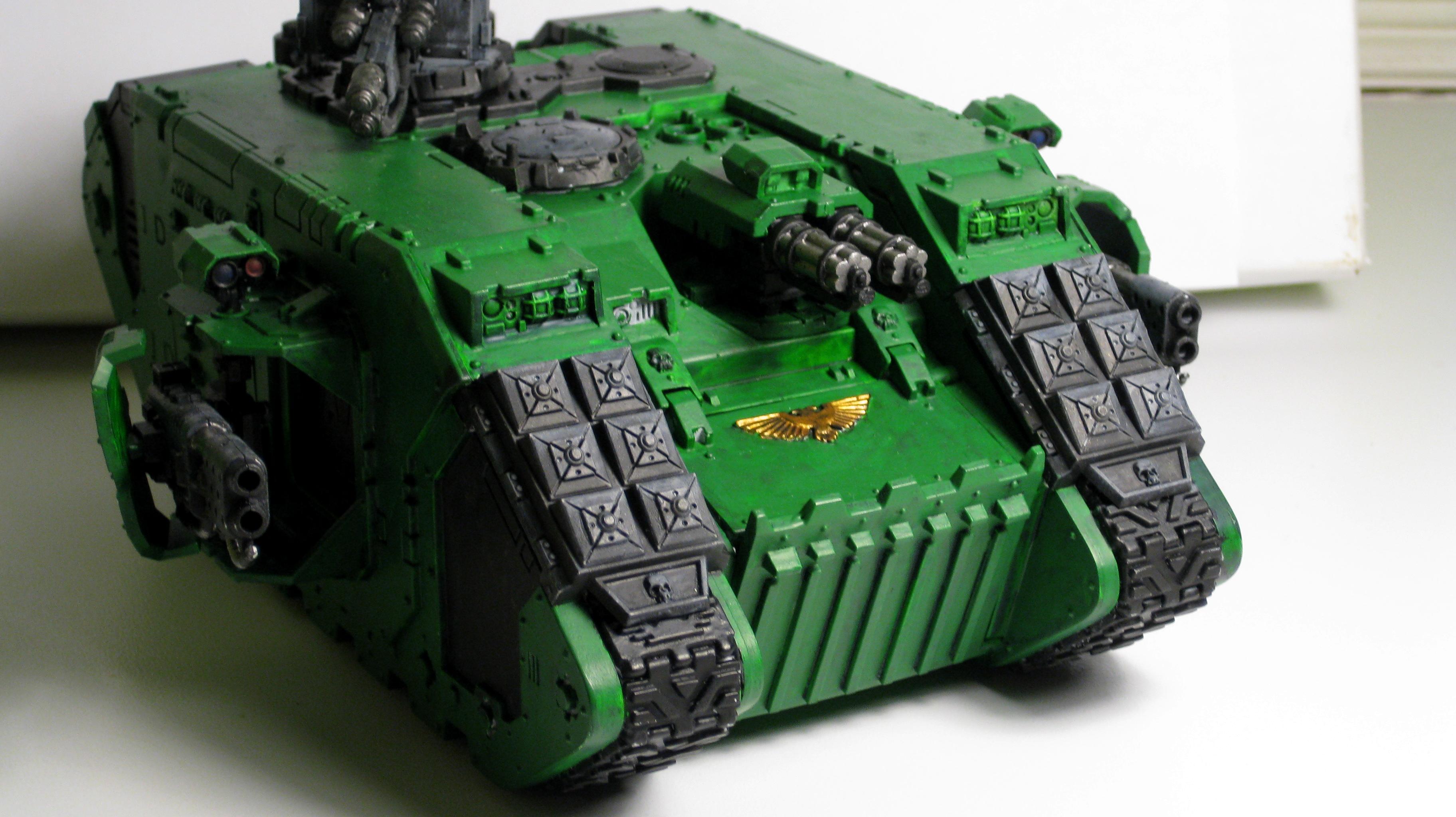 Land Raider, Salamanders, Space Marines