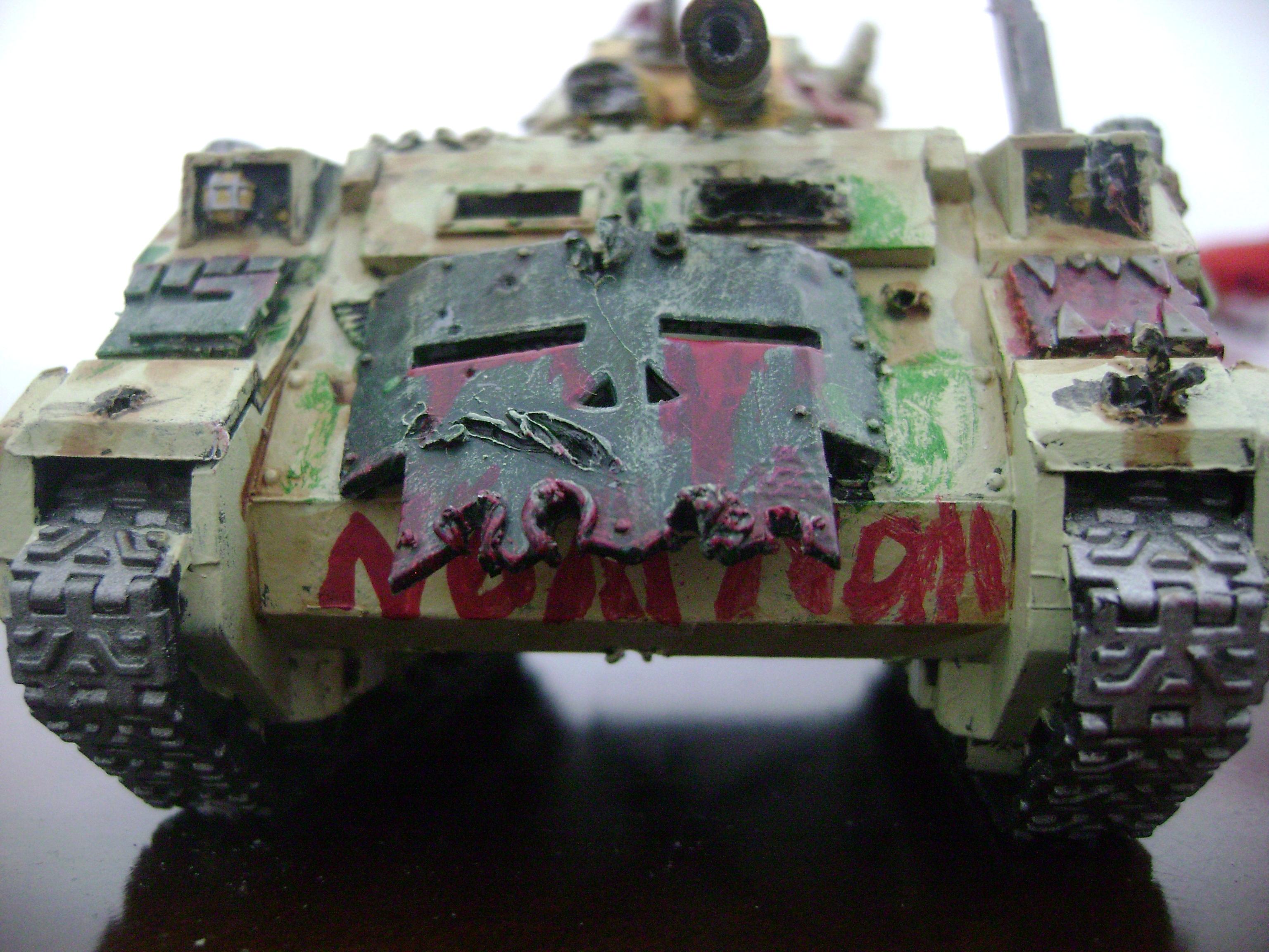 Ork Looted Tank Chaos Space Marine Predator Graffiti