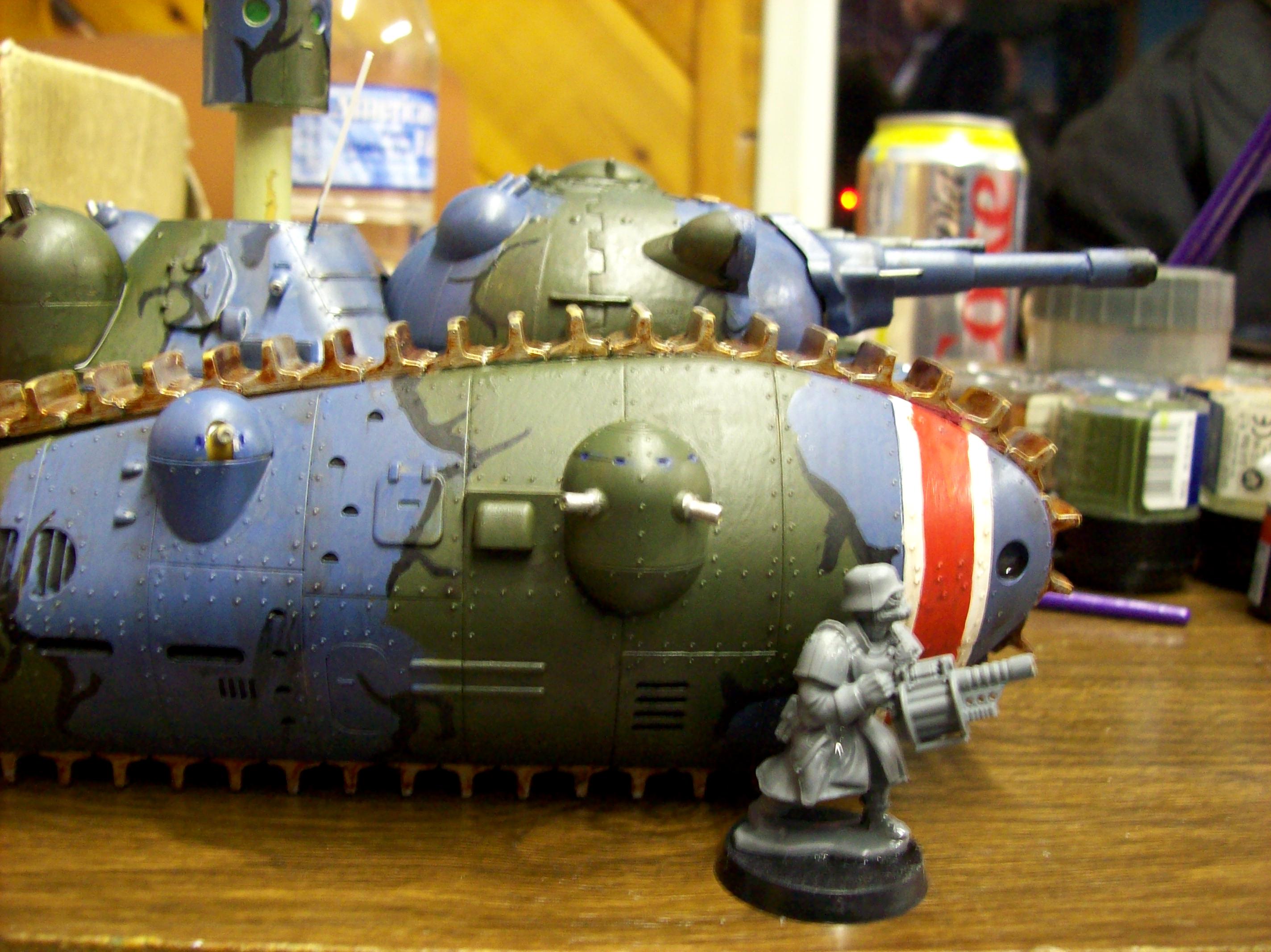 Anime, Camouflage, Conversion, Imperial Guard, Infantry, Super-heavy, Tank