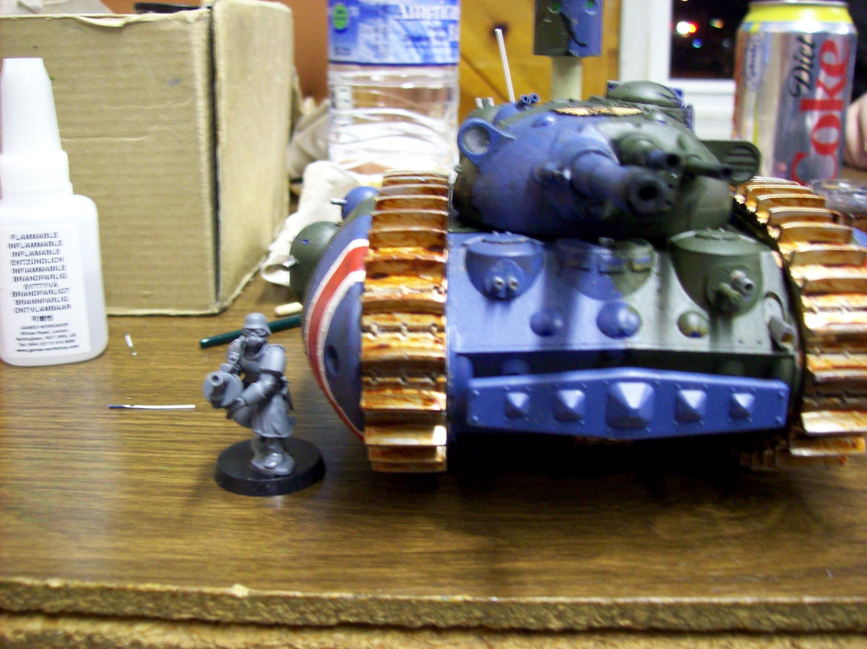 Anime, Camouflage, Conversion, Imperial Guard, Infantry, Super-heavy, Tank