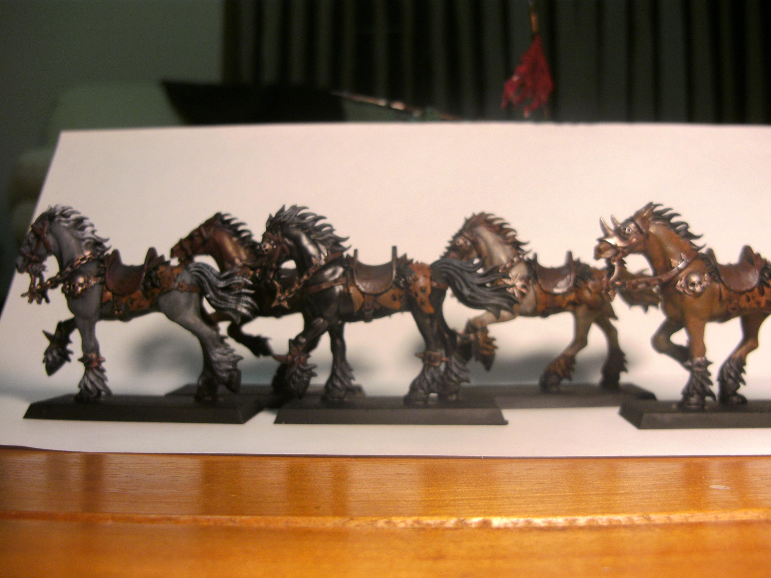 Marauder Horsies from the side