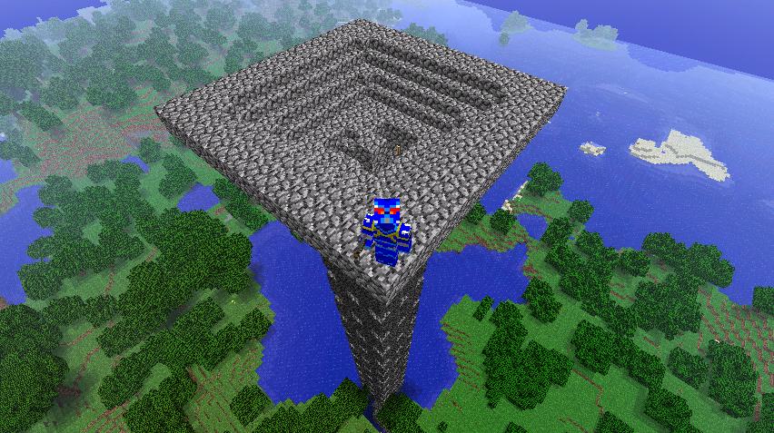 Minecraft, Minehammer, Space Marines, Ultramarines