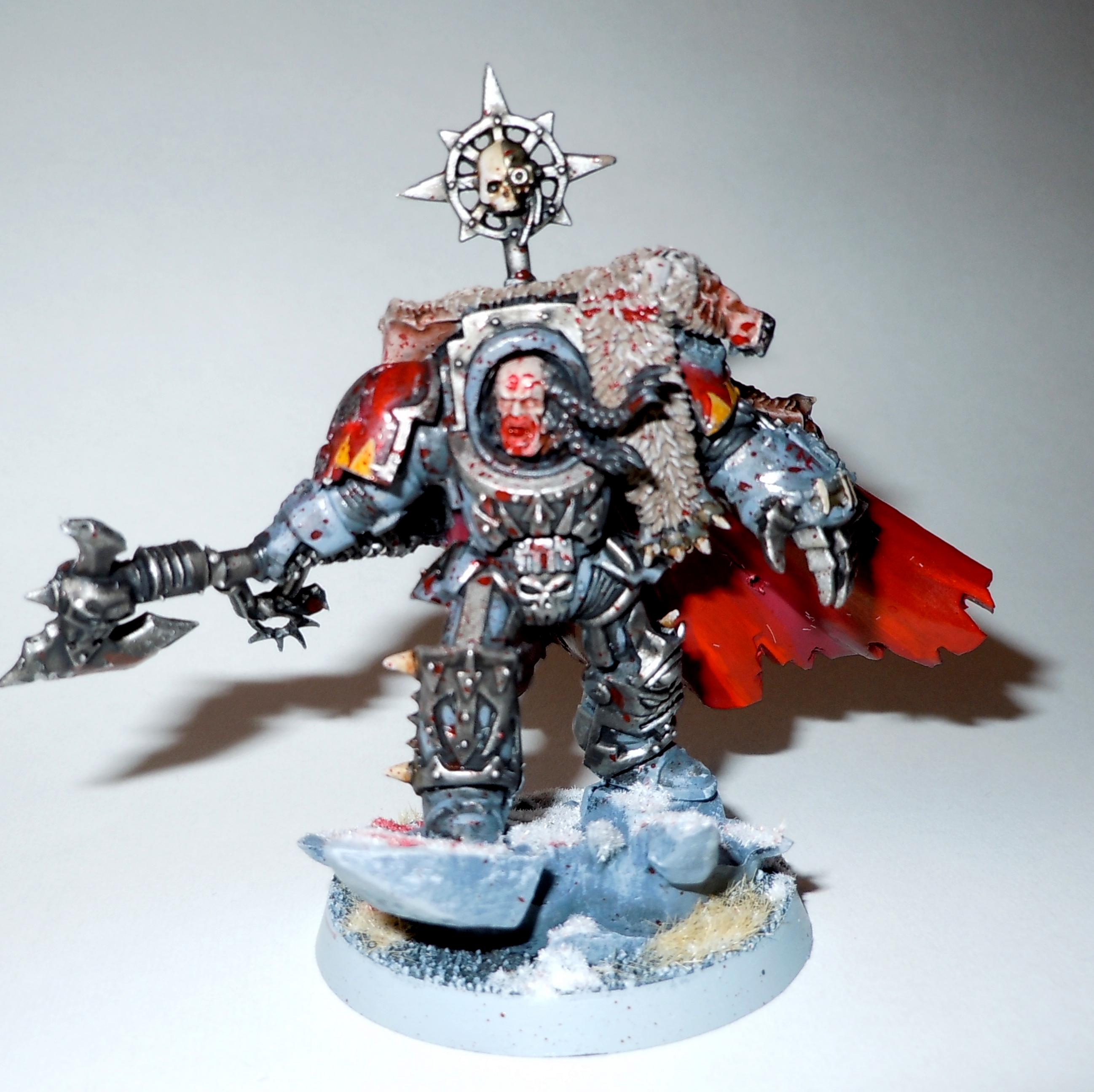 Chaos, Chaos Space Marines, Dark Wolves, Logan Grimnar, Space Wolves, Terminator Armor