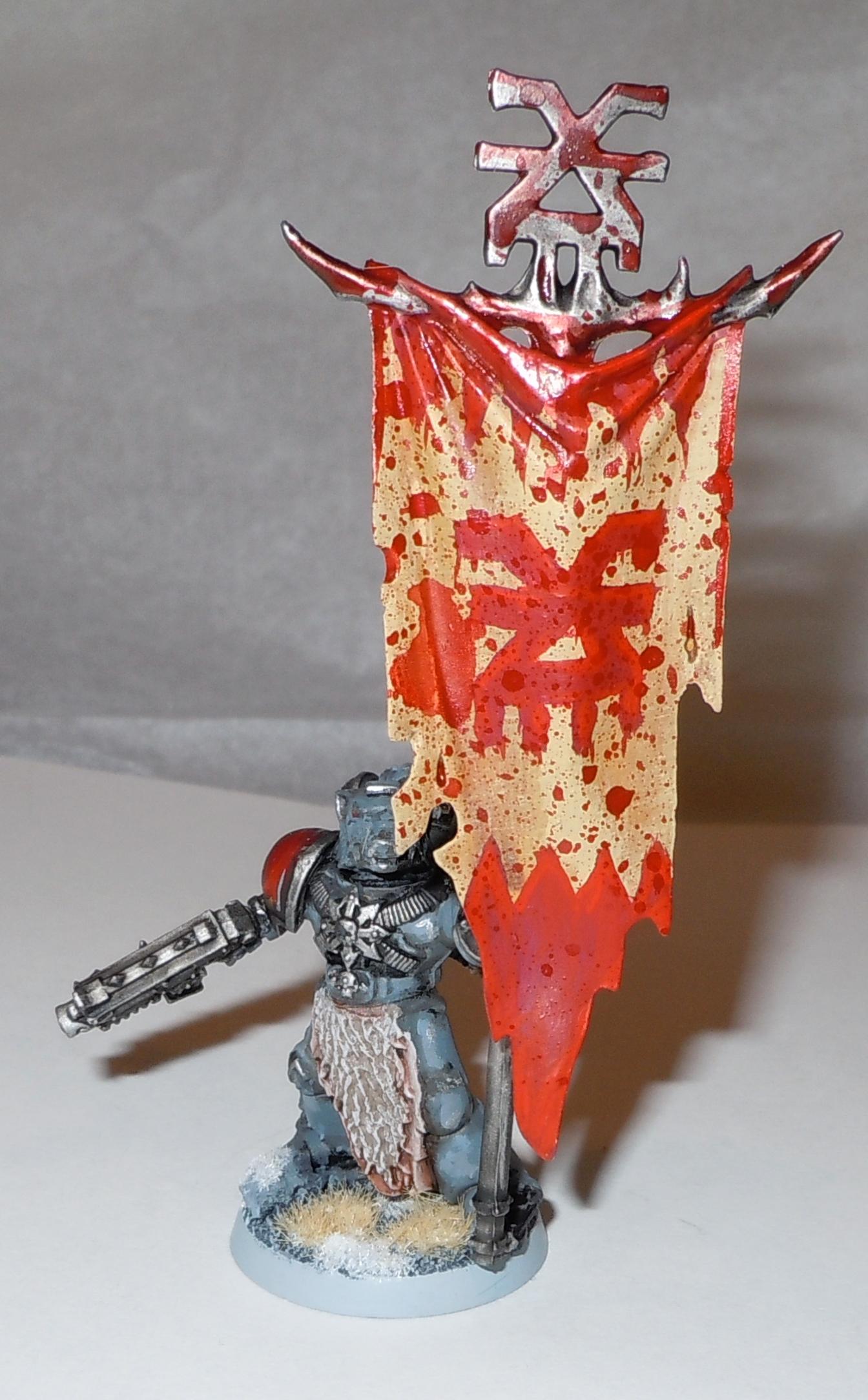 Chaos, Chaos Icon, Chaos Space Marines, Dark Wolves, Khorne, Space Wolves