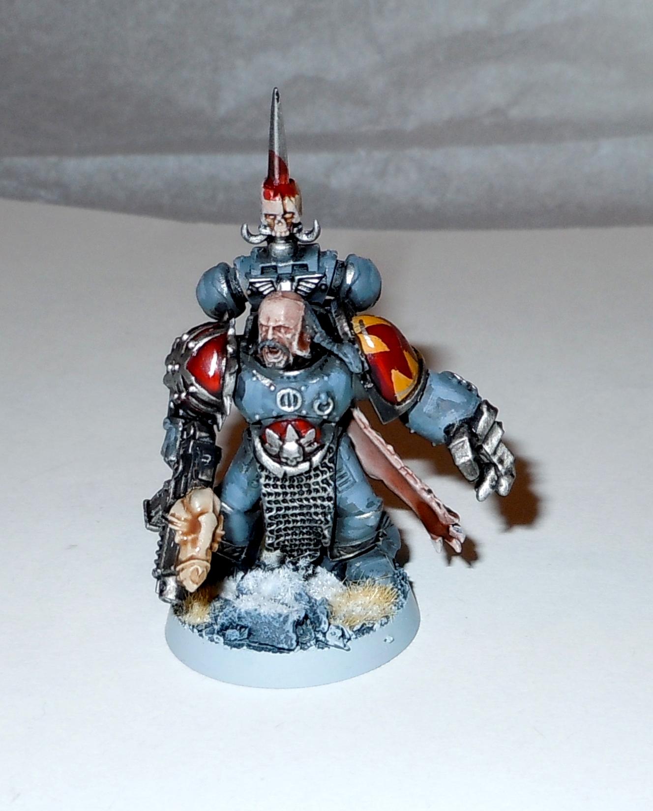 Chaos, Chaos Space Marines, Grey Hunter, Khorne, Space Wolves