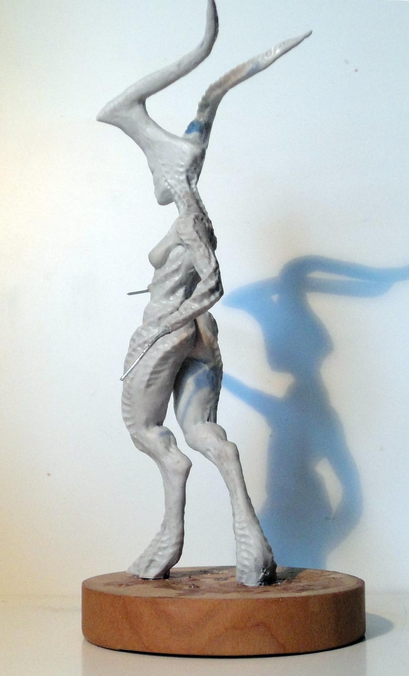 Keeper Of Secrets, Sculpting, Work In Progress