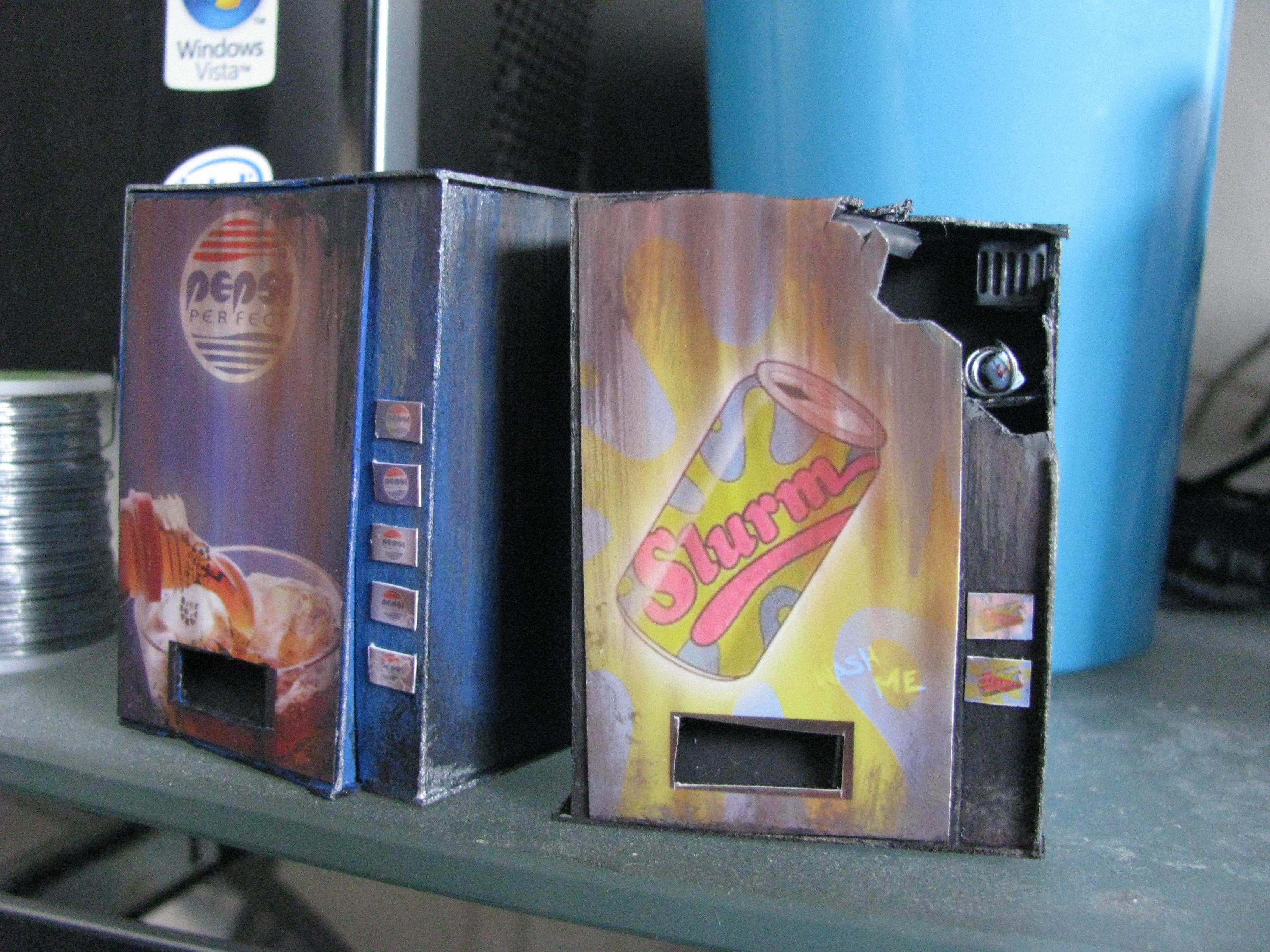 Cover, Futurama, Humor, Machine, Terrain, Vending