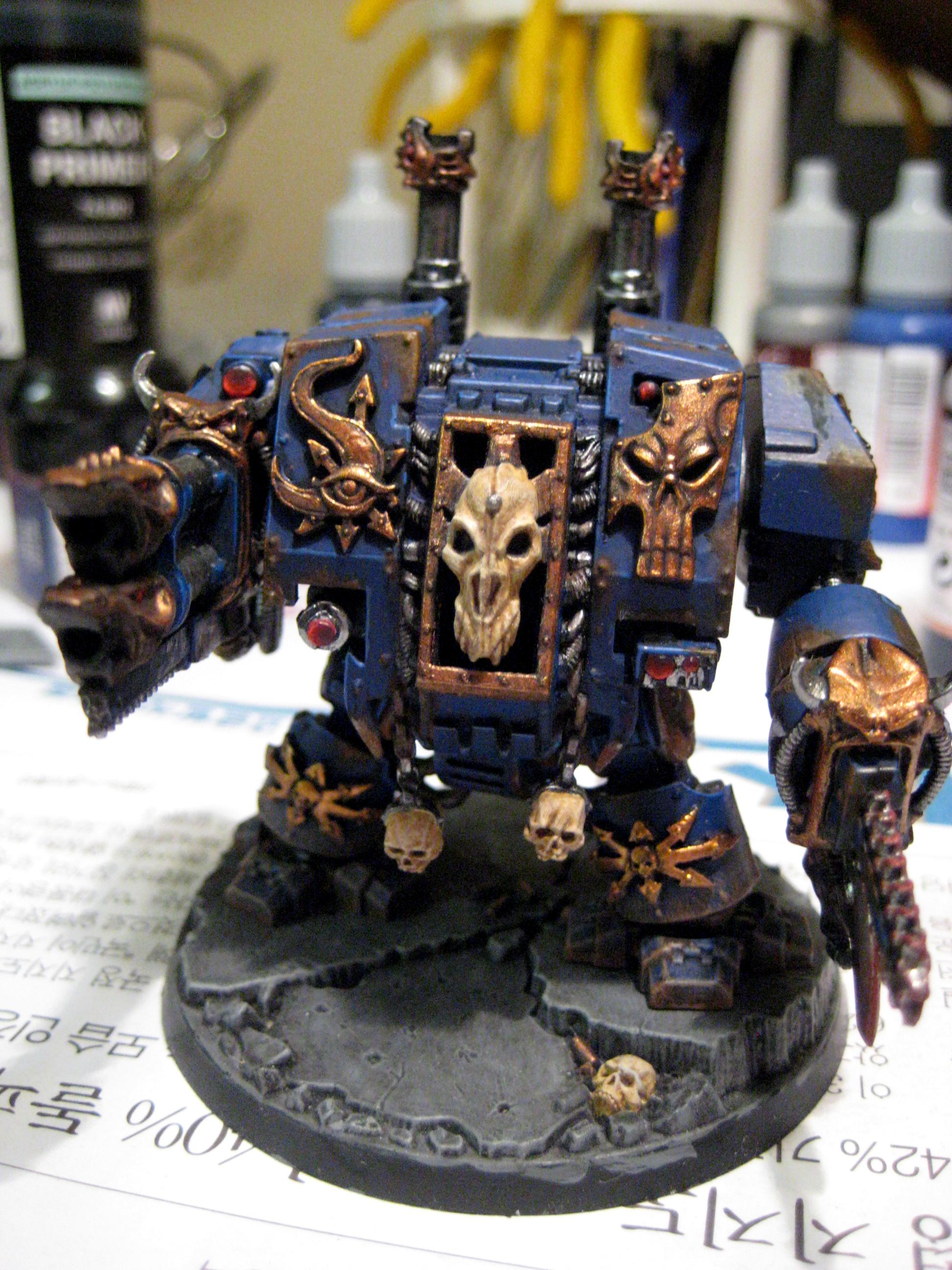 Chaos, Dreadnought, Tzeentch, Work In Progress