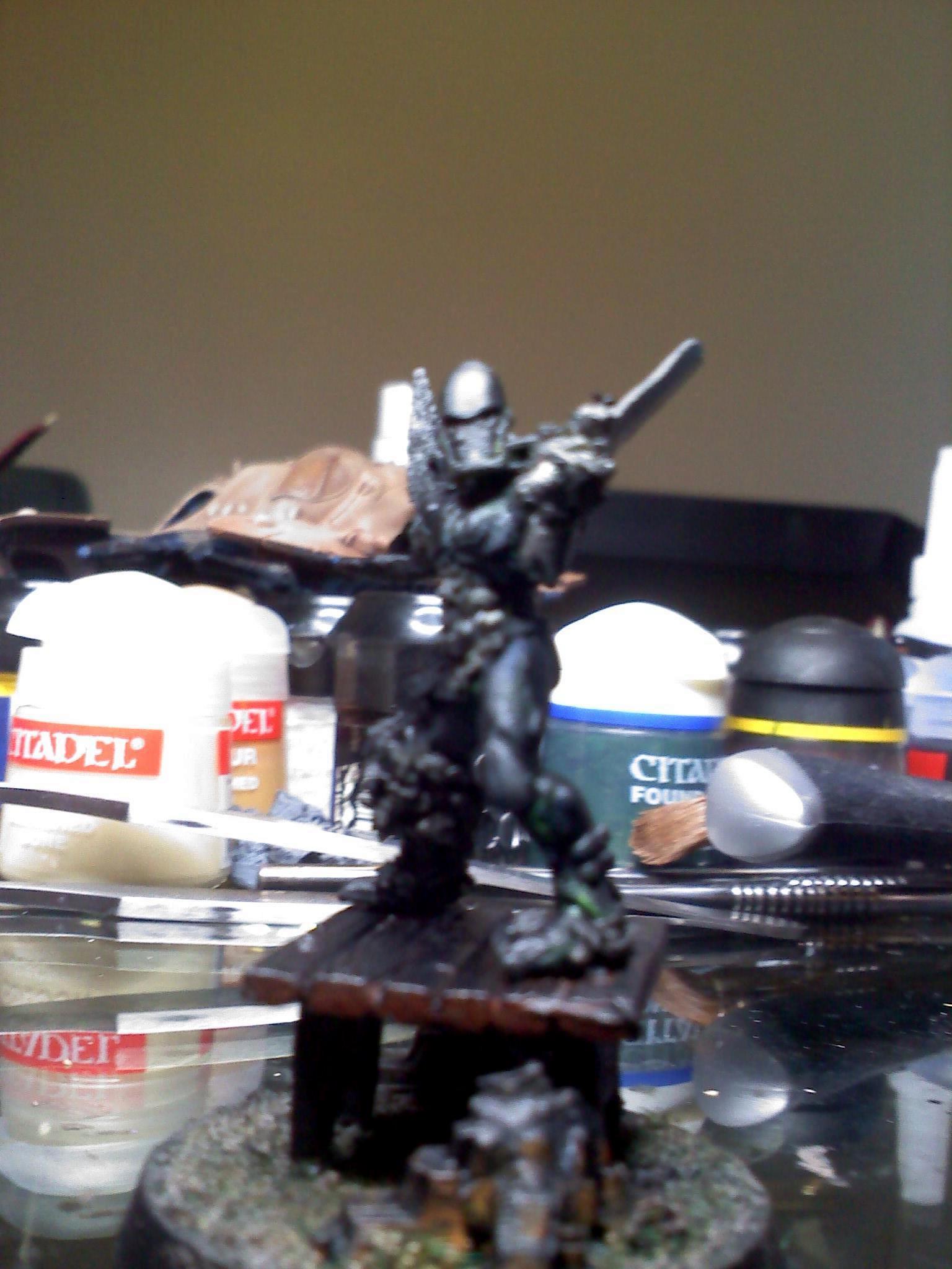 Objective Marker, stone guardian front 