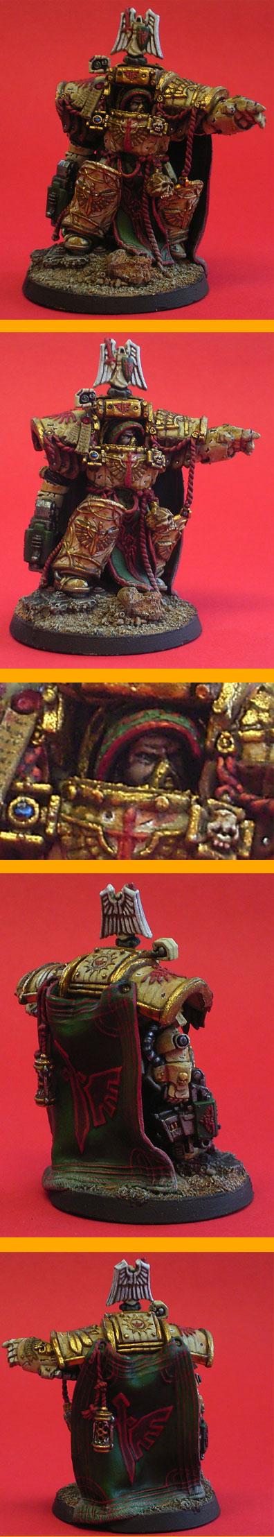 Conversion, Dark Angels, Deathwing, Greenstuff, Sculpting, Terminator Armor, Warhammer 40,000